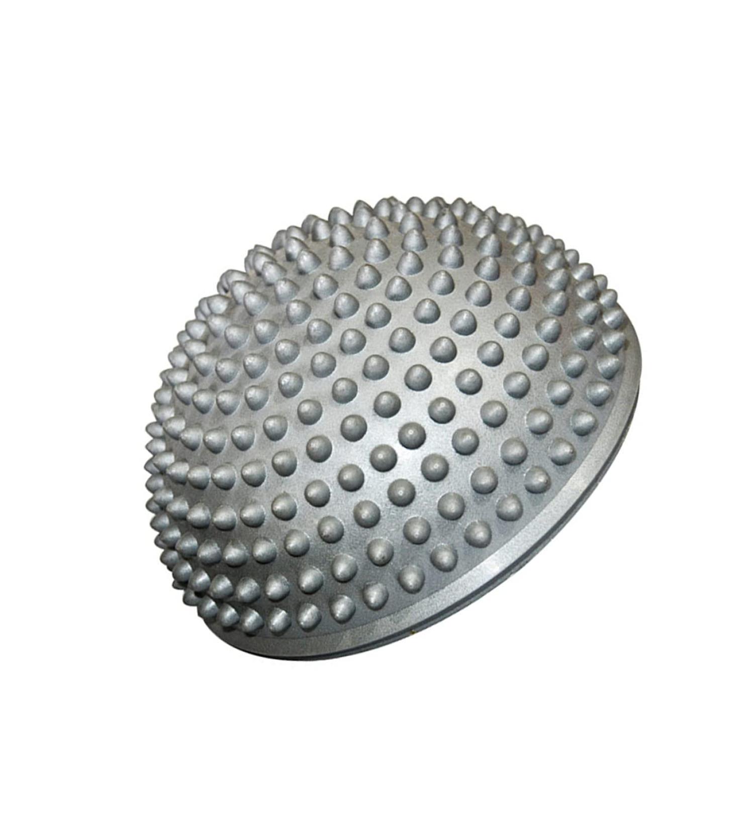 Ultimate Foot & Arm Massager - Gogogmy Durian Ball for Plantar Fasciitis Relief | Spiky PVC Massage Balls - 16x16x8cm Gray - Buy Online on GoSupps.com