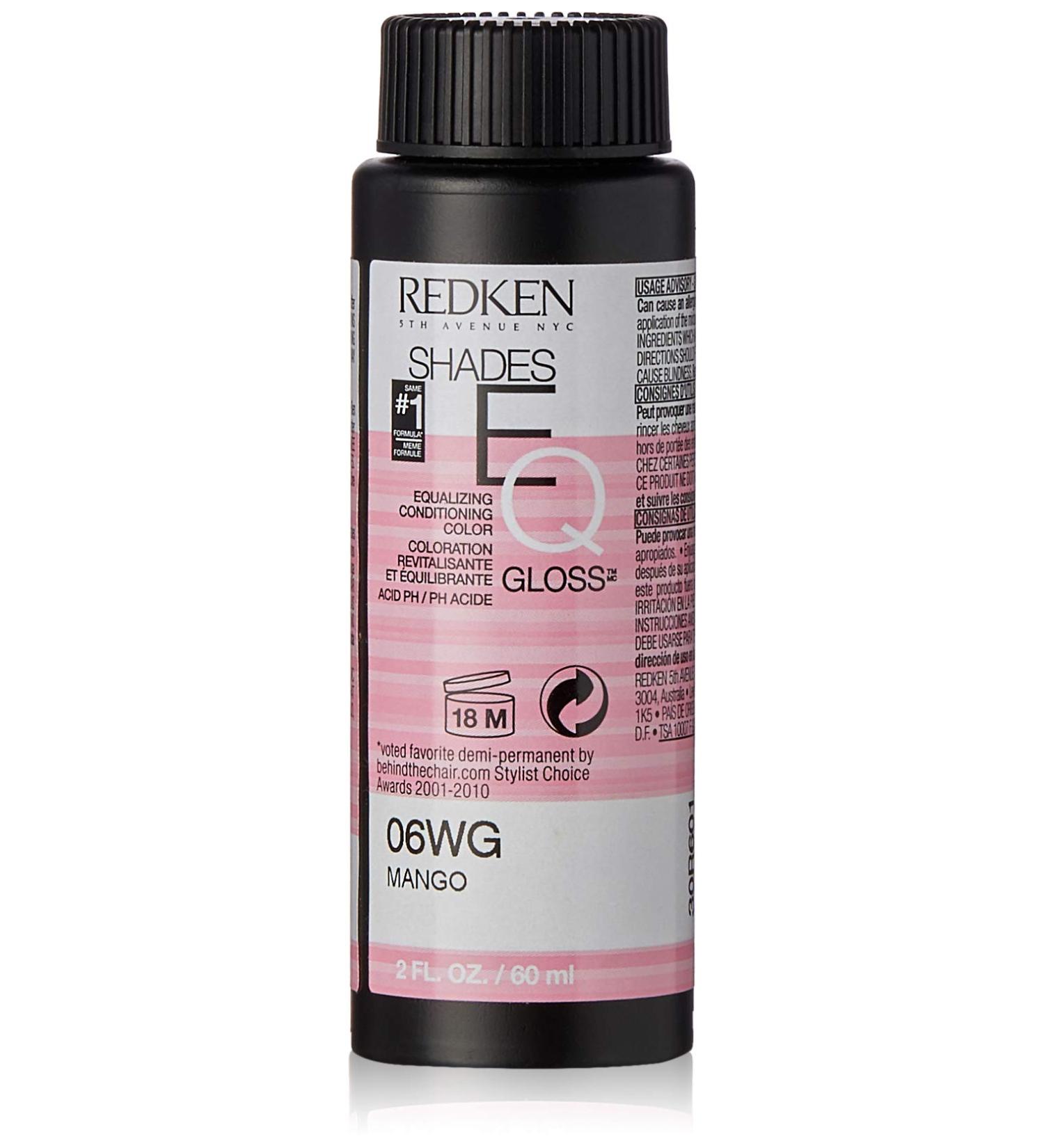 Redken Shades EQ 06WG Mango Gloss Haircolor - Professional Salon Formula - Buy Online on GoSupps.com