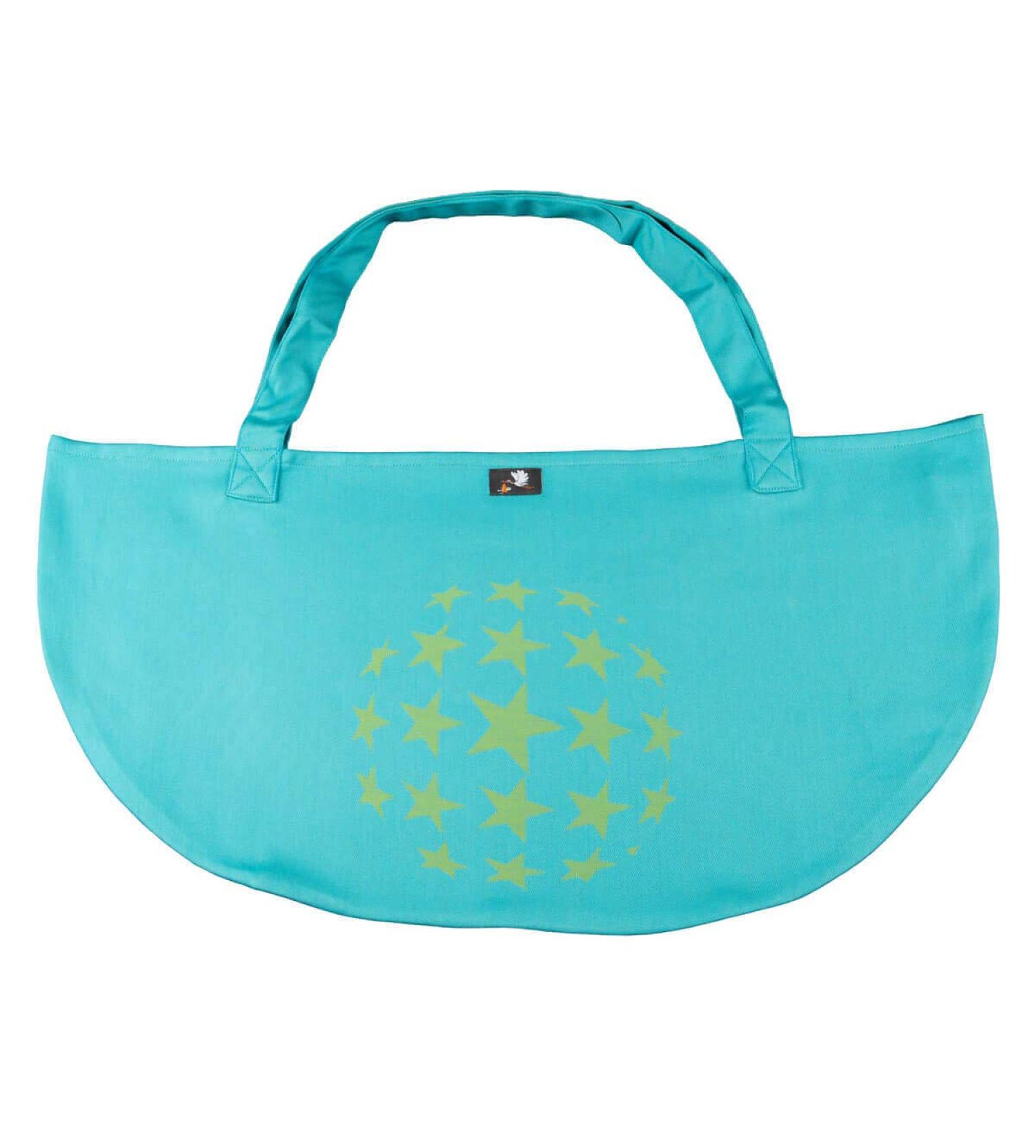 Hoppediz baby sling for hanging baby scales design Los Angeles turquoise