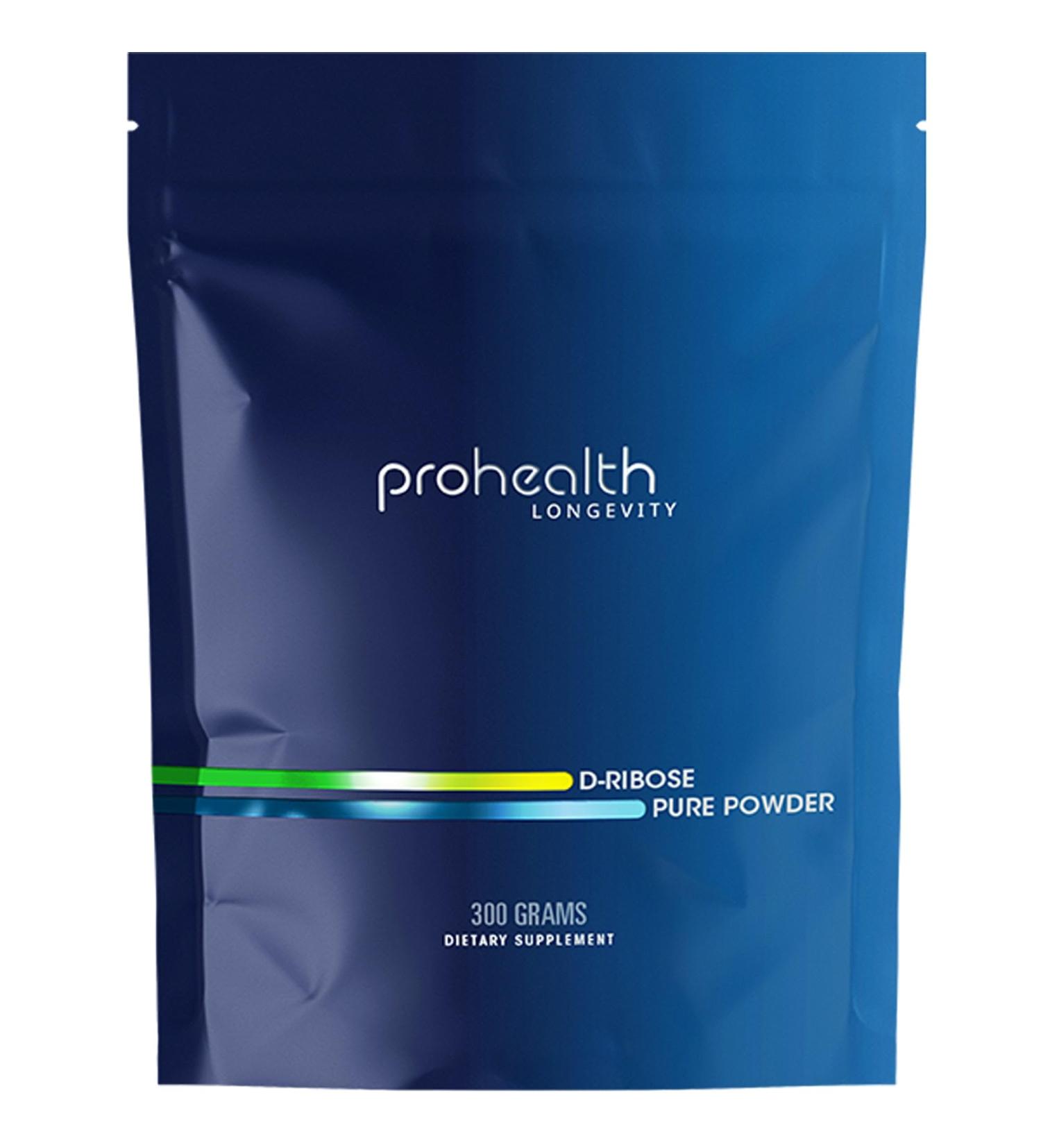 ProHealth D-Ribose 300g | Boost Energy & Recovery | Clinically Proven Bioenergy Ribose for Muscle Stiffness Relief - Buy Online on GoSupps.com