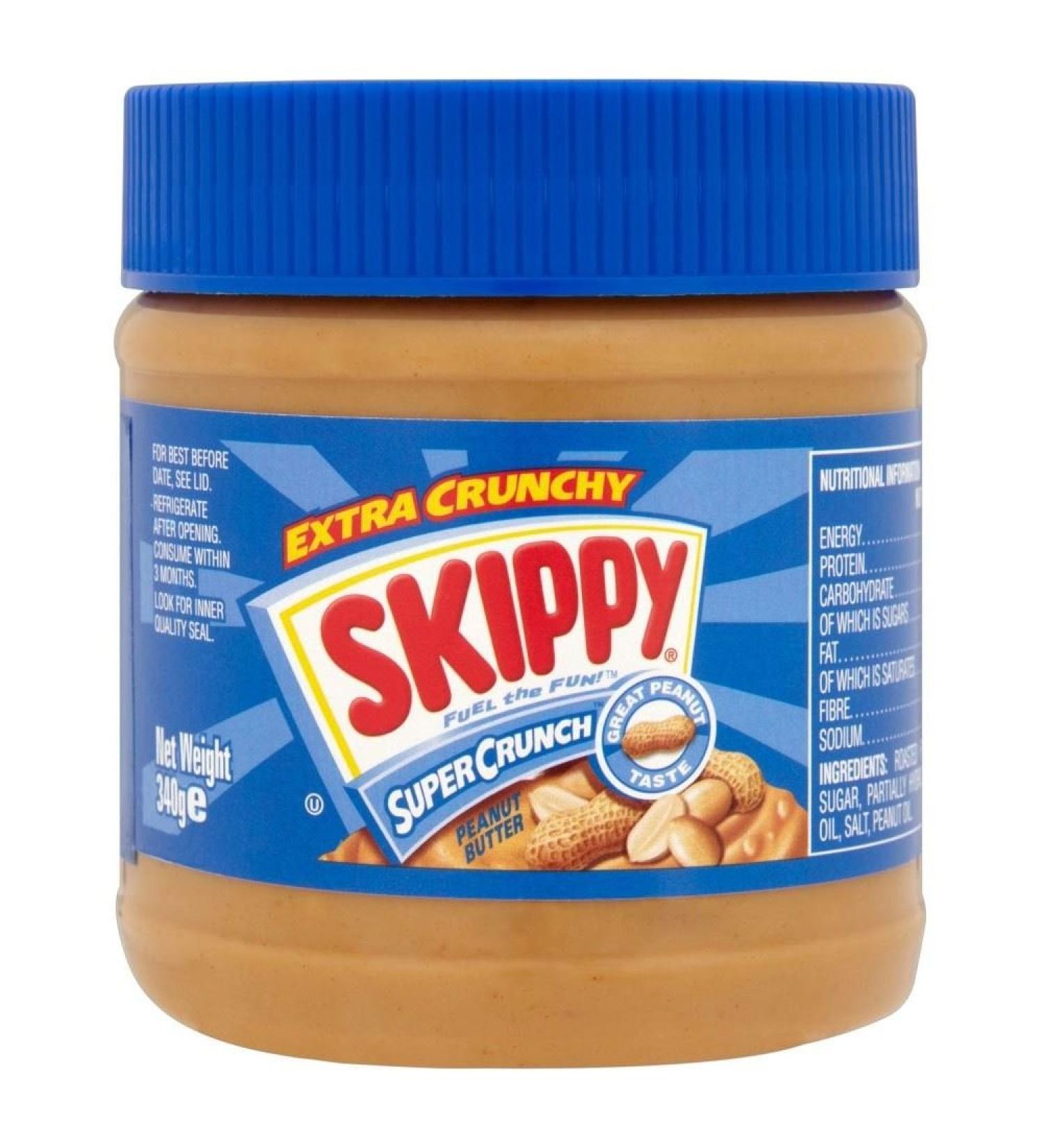 SKIPPY Skippy super Peanut Butter Crunch (340g) (1x340g)