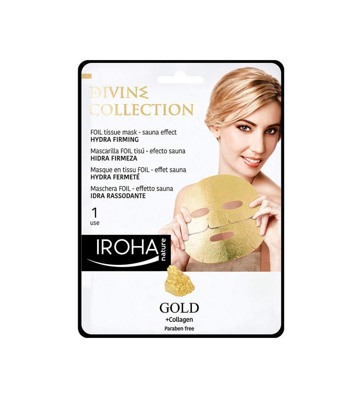 Gold Tissue Hydra-Firming Face Mask | Rejuvenate Your Skin | 1 Use | International Shipping - Buy Online on GoSupps.com