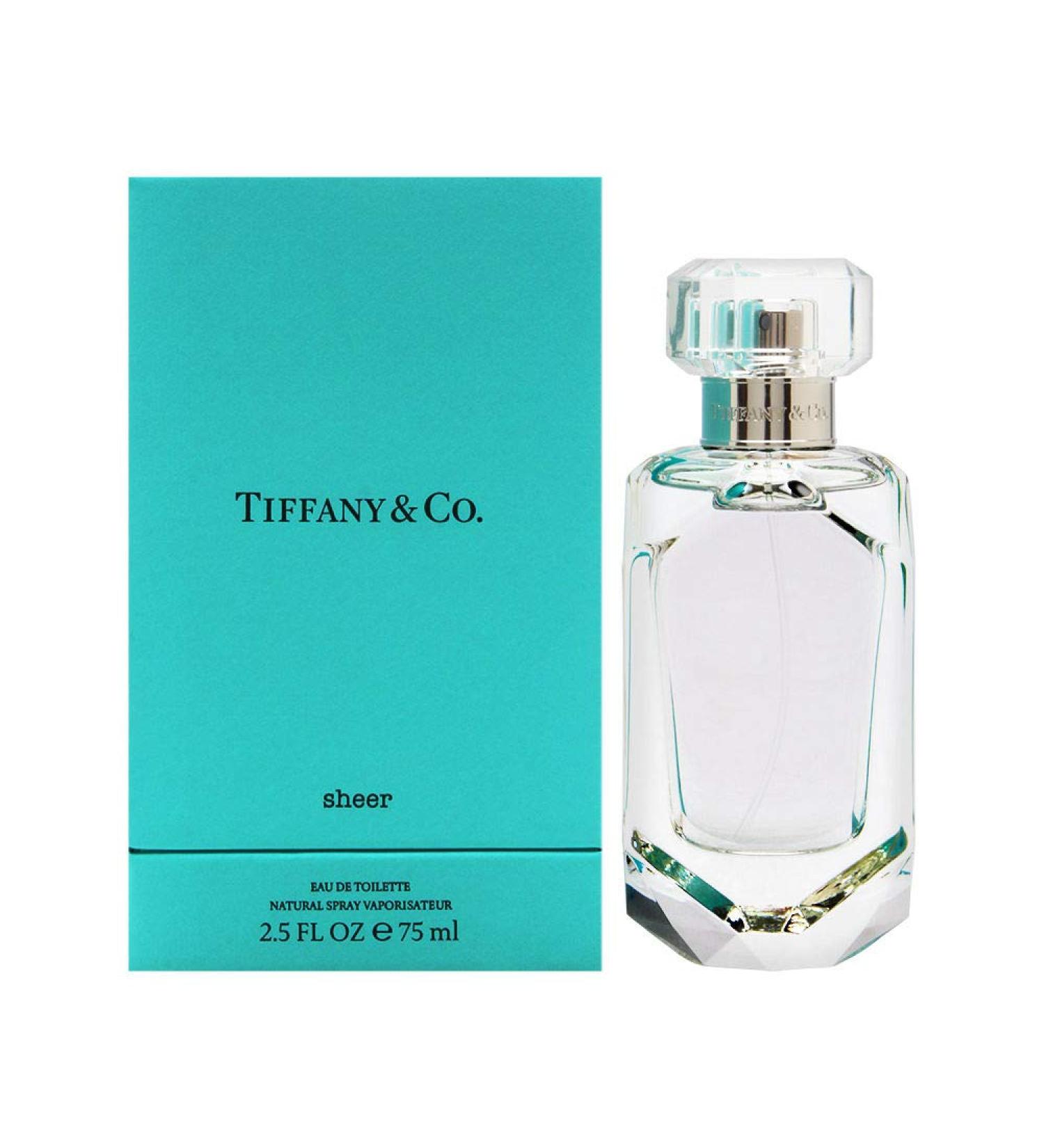 Tiffany and Co. Sheer for Women - 2.5 oz EDT Spray Floral 2.5 Fl Oz (Pack of 1)