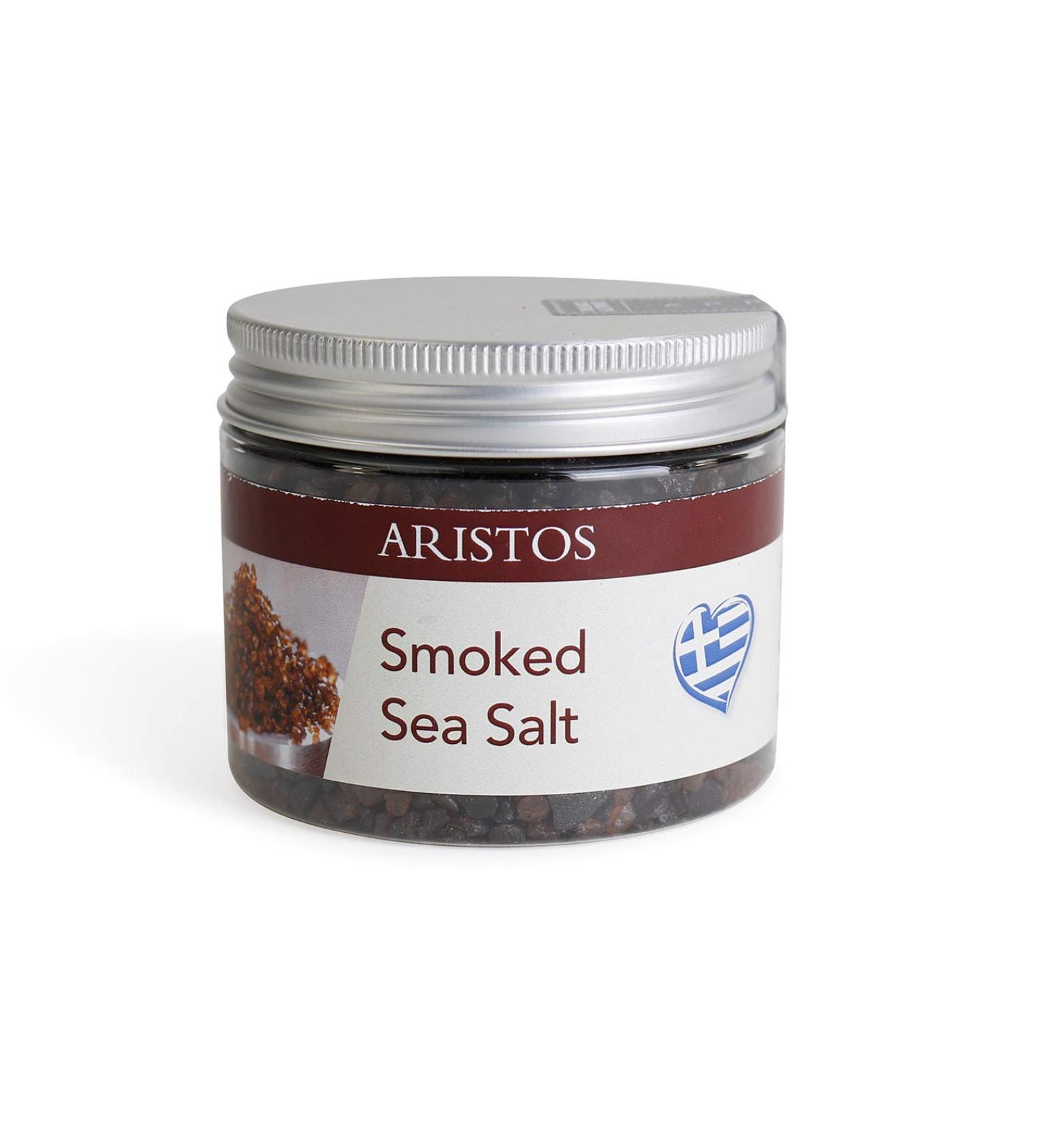  ARISTOS ARISTOS Coarse Sea Salt for Salt Mills in Greece | 200g (smoked sea salt) - Buy Online on GoSupps.com