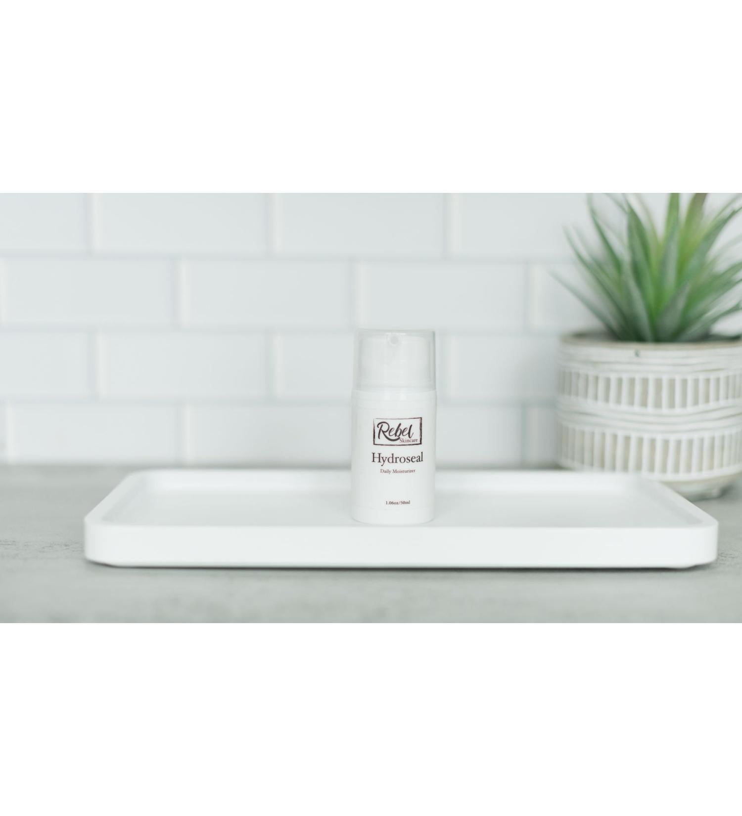 REBEL SKINCARE Hydroseal Daily Moisturizer 1.7 oz Bakuchiol Meadowfoam Pumpkin Seed Oil Vitamin A B3 B5 and E - Buy Online on GoSupps.com