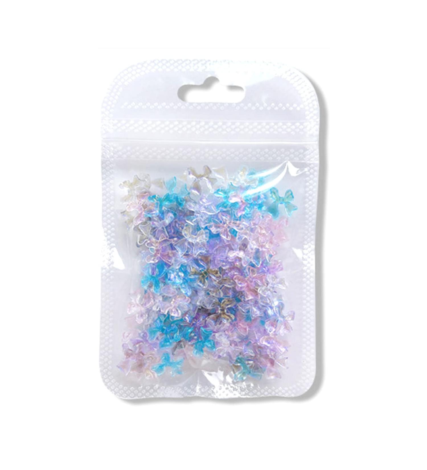 FEIlei 3D Decor Nail Jewelry Elegant Resin Flower Design DIY Bows Wedding Nail Charms - Buy Online on GoSupps.com