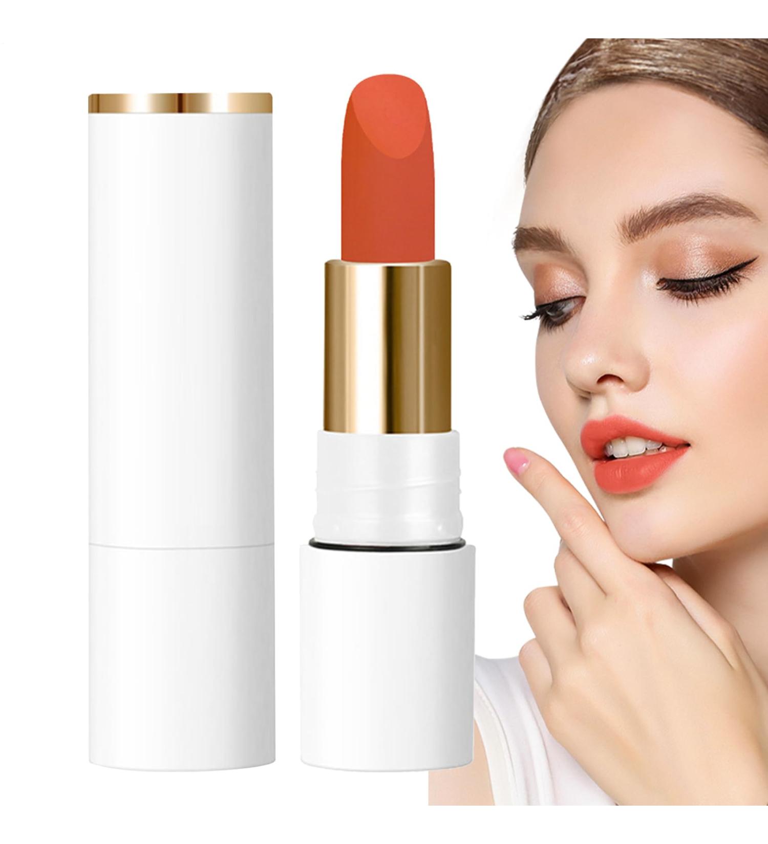 Matte Lipstick for Women Colorful Lip Gloss | Nourishing Waterproof Lipstick for Passionate Women: Evening Party Travel Shopping Brides Ladies Creative Styling Lovers - Buy Online on GoSupps.com