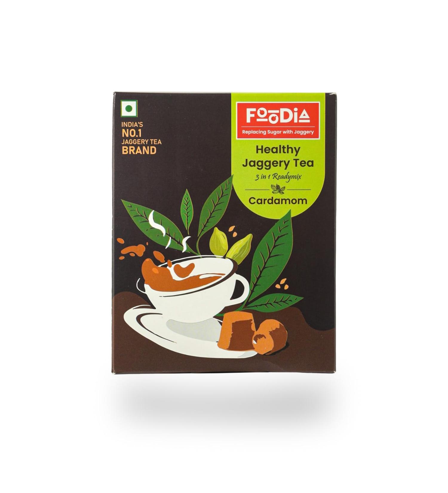 FOODIA CardamomTea Box (0.97lbs - Buy Online on GoSupps.com