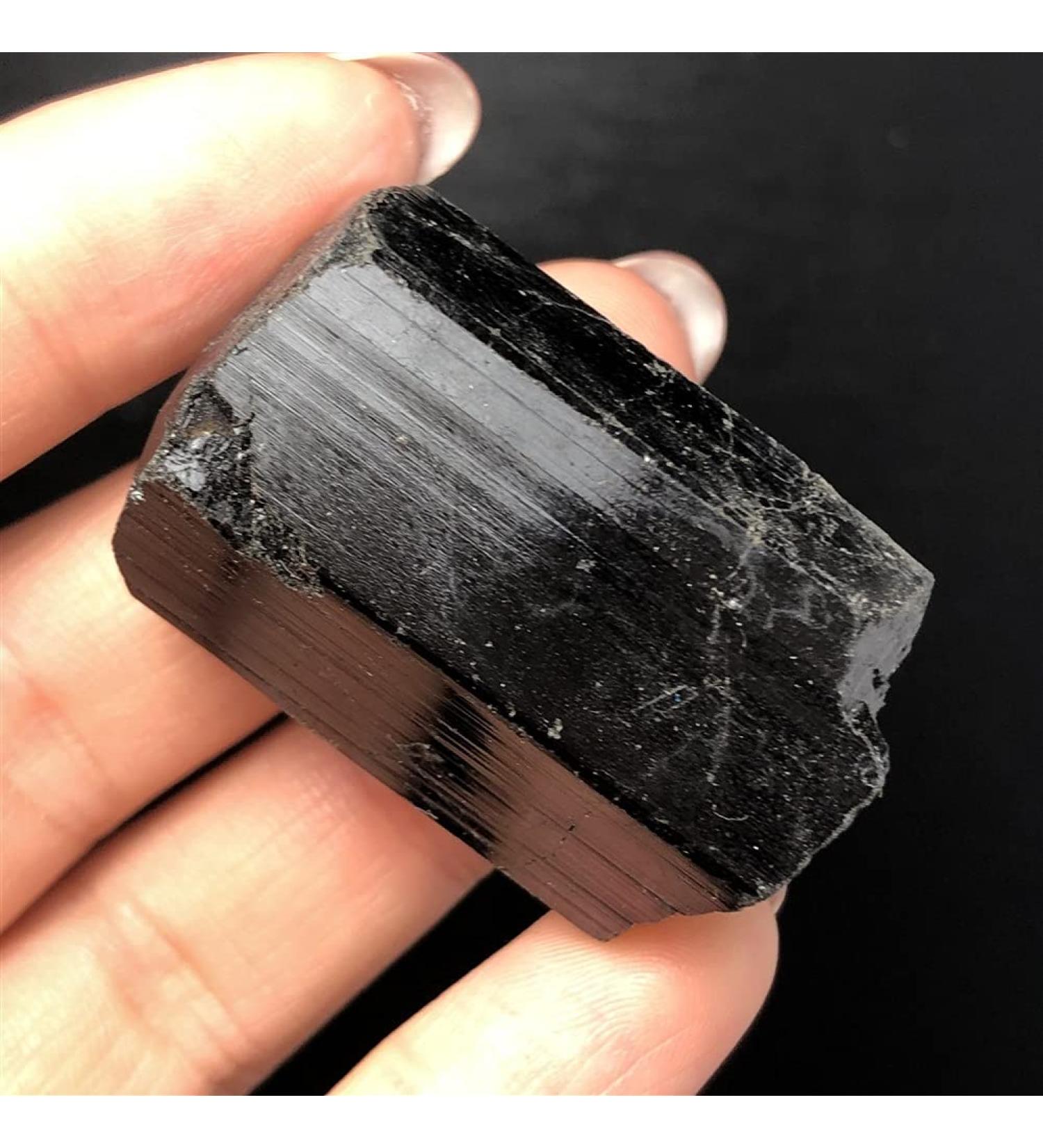 Natural Black tommiite Specimen Gemstone Quartz Balance Crystal Stone Crystal Reiki - Buy Online on GoSupps.com