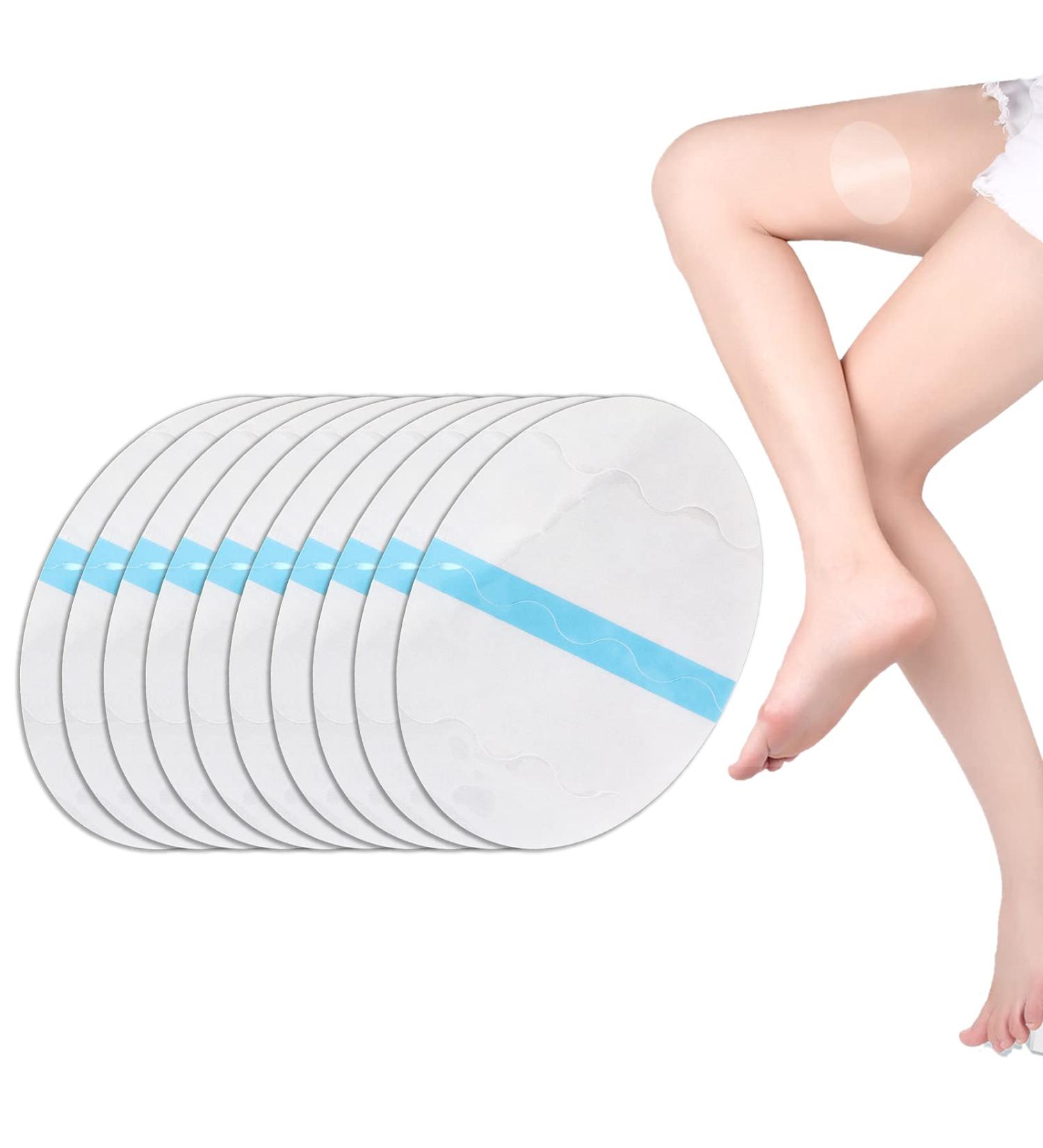 Thigh Anti-Friction Pads - 10 Unisex Transparent Knee & Calf Patches for Outdoor Comfort - Buy Online on GoSupps.com