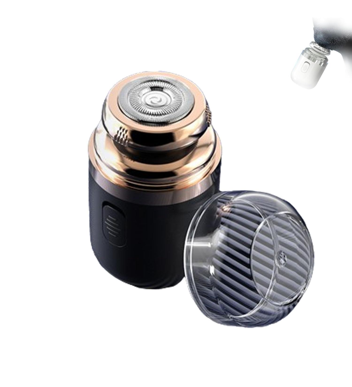 Portable Multifunctional Capsule Shaver 2024 New Mini Shavers for Men Type-C Charging Washable Automatic Men's Electric Shaver Mini Portable Electric Shaver (Black) - Buy Online on GoSupps.com