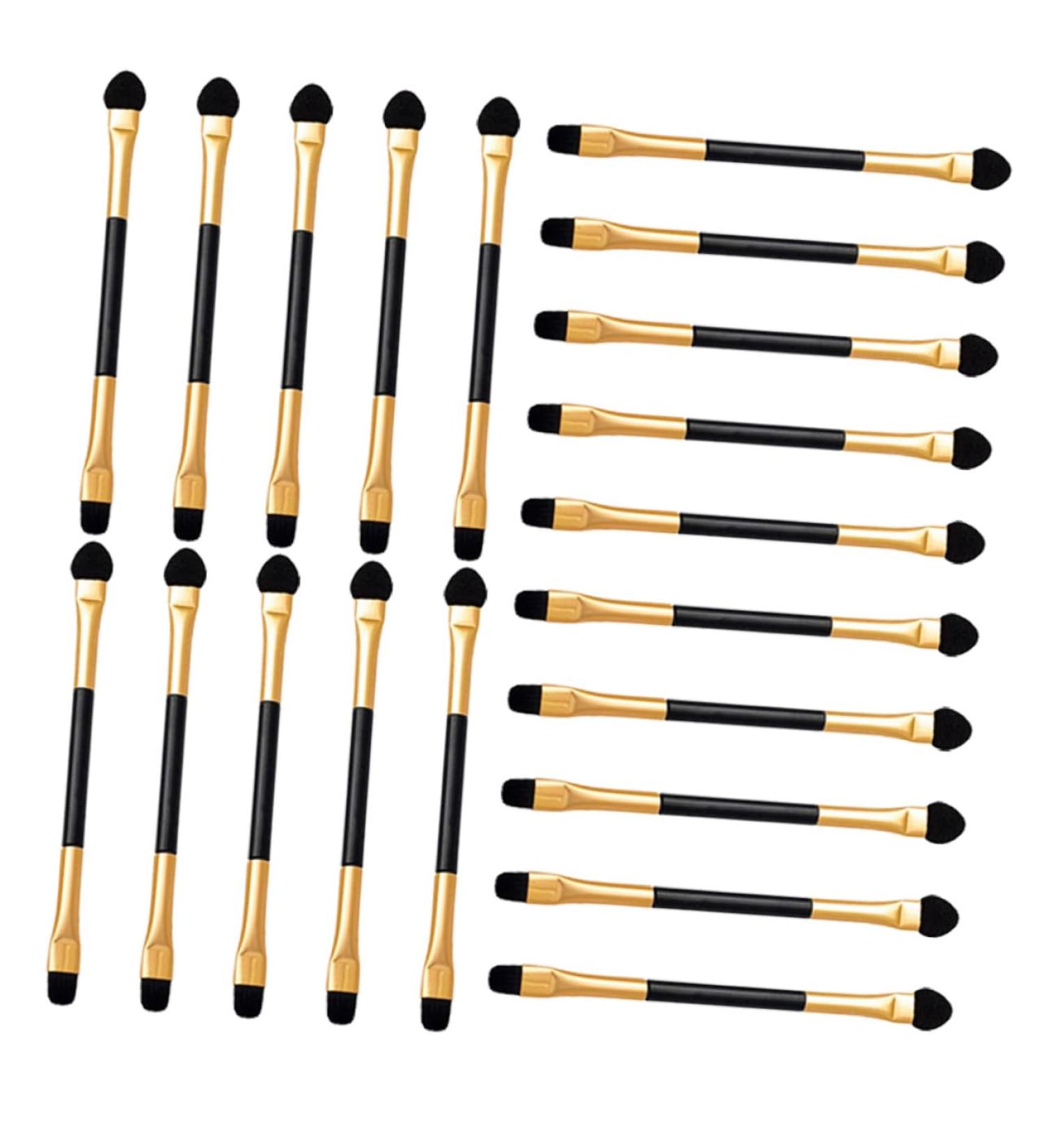 PLAFOPE 20pcs Double Ended Eyeshadow Brush Eyeshadow Makeup Brush Eye Shadow Brush for Makeup Small Eyeshadow Brush Makeup Eyeshadow Brush Eye Makeup Kit Eye Makeup Brush Eye Makeup - Buy Online on GoSupps.com