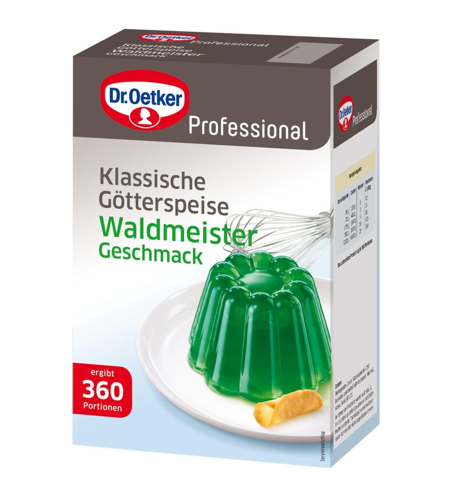 Buy Dr. Oetker Professional Woodruff Jelly Powder 1kg - Premium Quality International Shipping - Buy Online on GoSupps.com