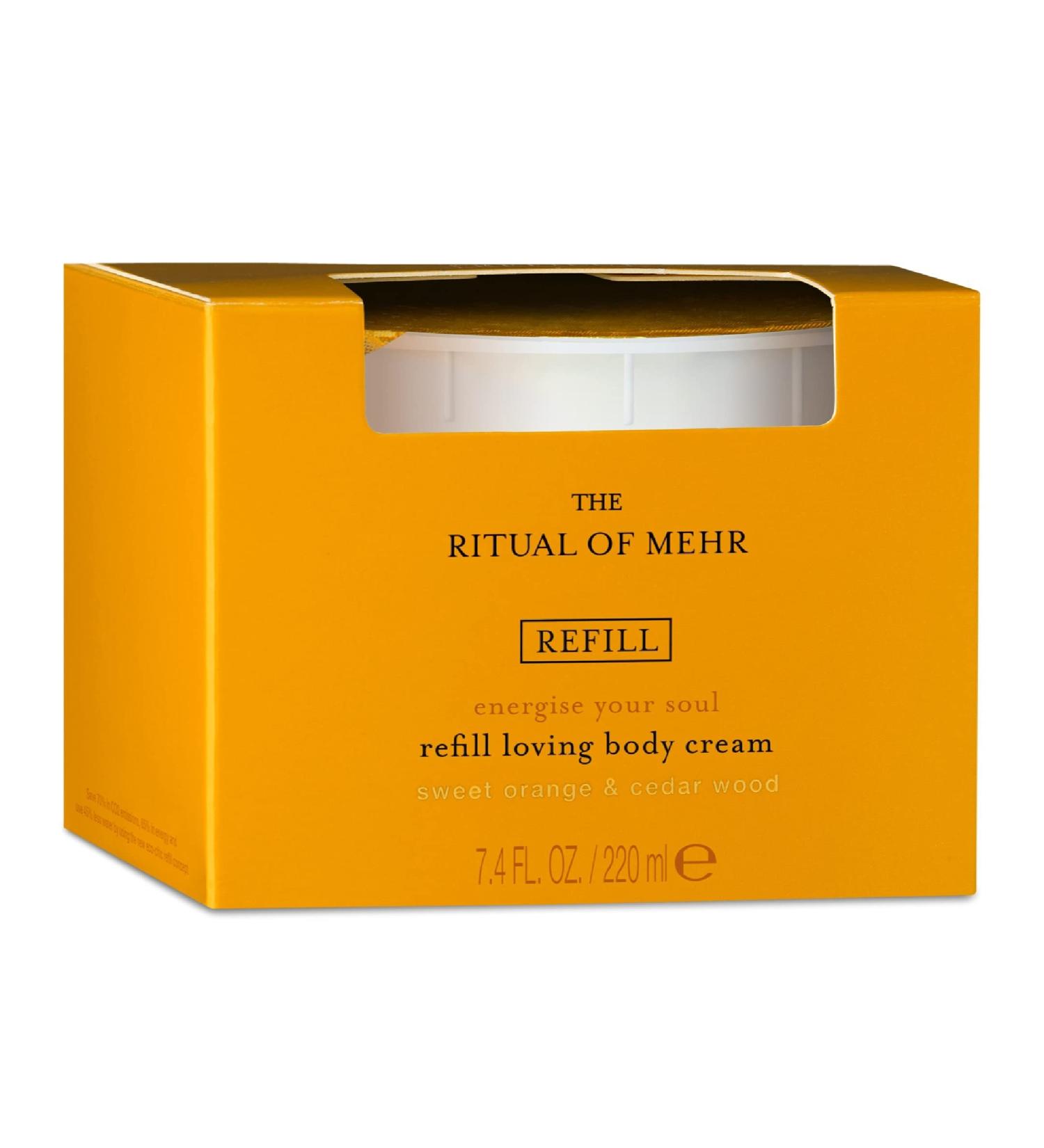 Rituals The Ritual of Mehr Body Cream Refill | 220 ml | Nourishing Hydration | International Shipping Available - Buy Online on GoSupps.com
