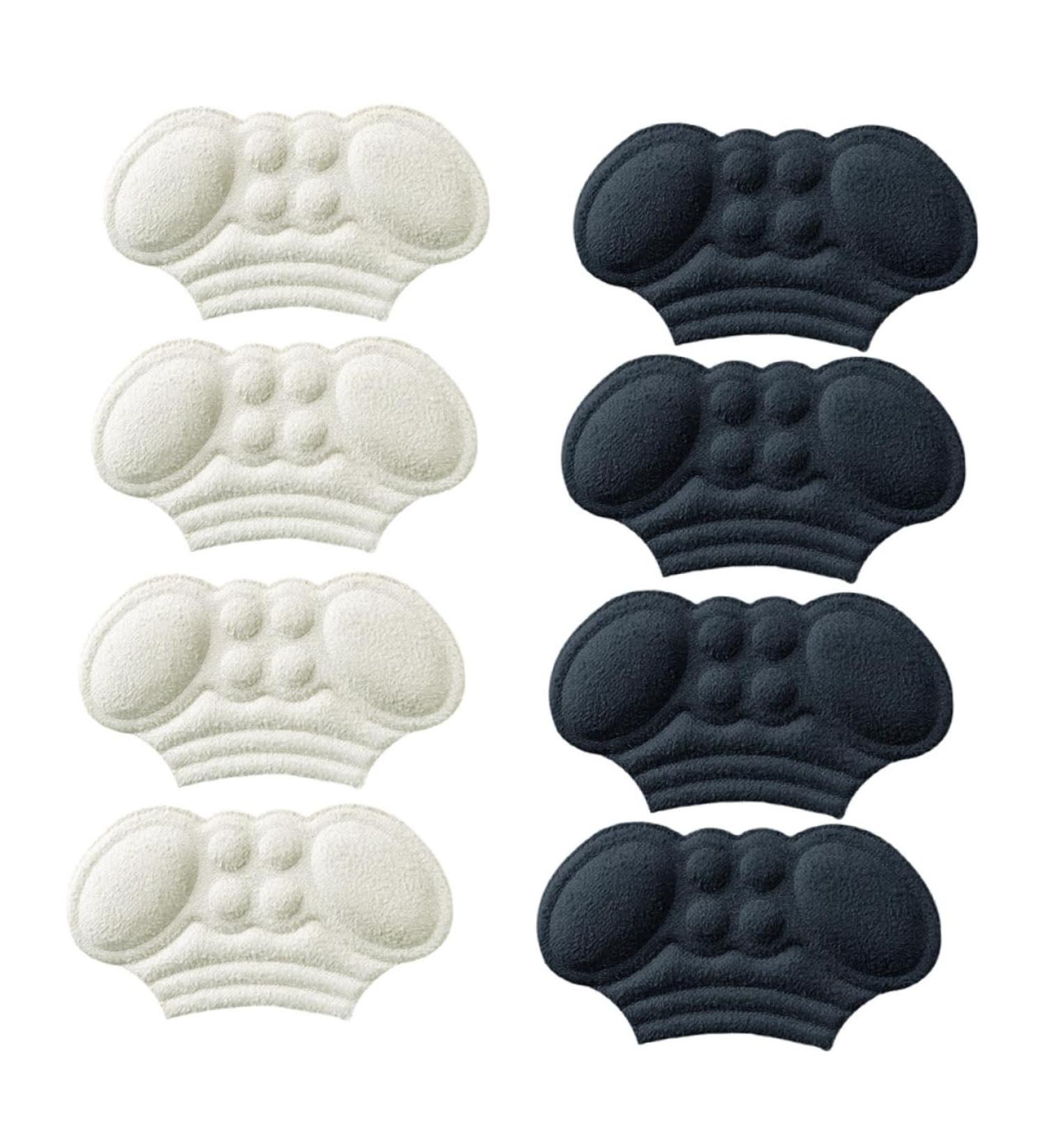 FOMIYES 4 Pairs Heel Pads for Women's Shoes | Anti-Wear Stickers & Cushions for Sneakers & Heeled Boots | Customizable Half Size Grips | Comfort & Support - Buy Online on GoSupps.com
