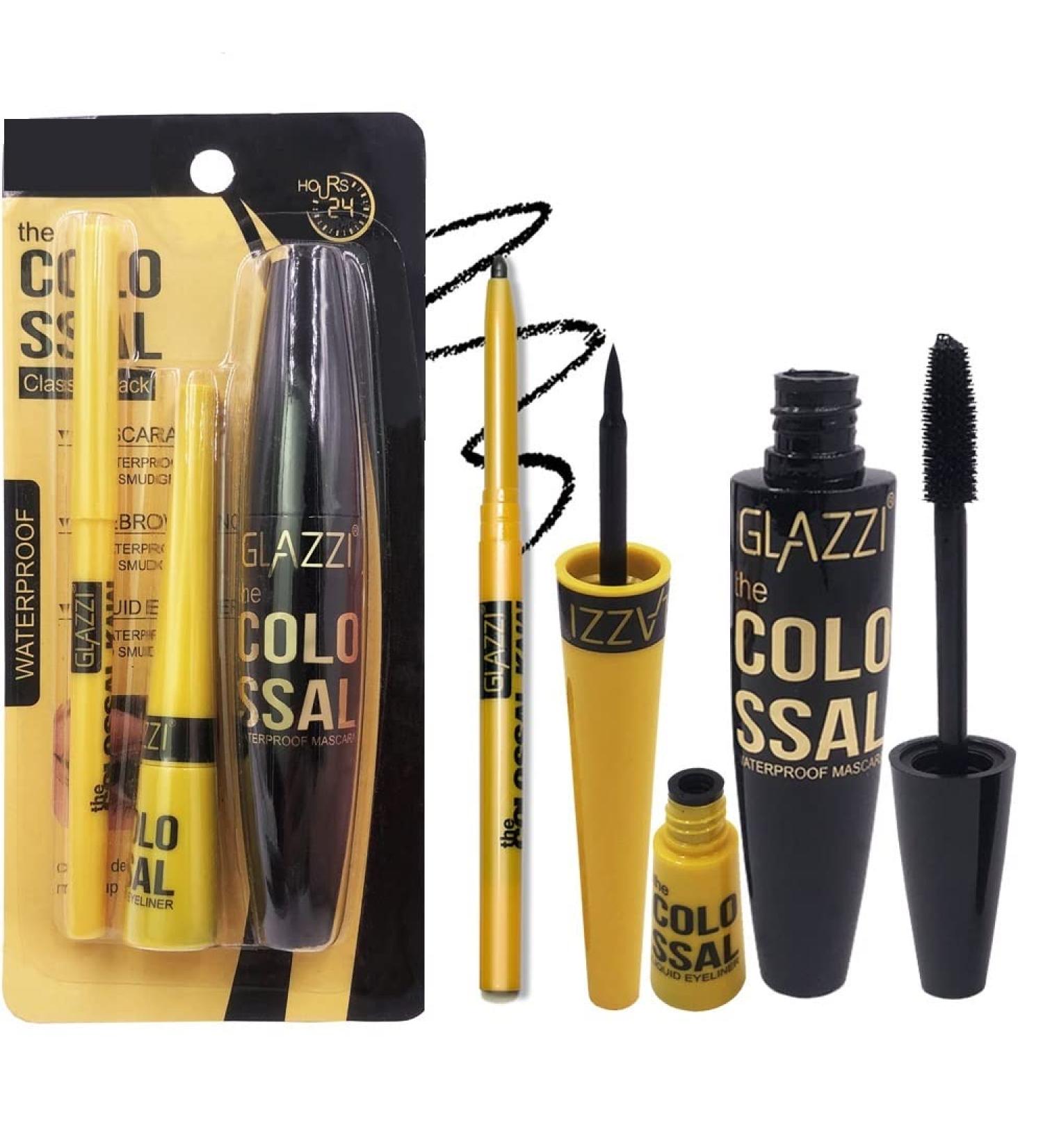 Mascara Eyeliner Liquid Eyeliner Gel Pen Combination Set Lasting No Smudge - Buy Online on GoSupps.com