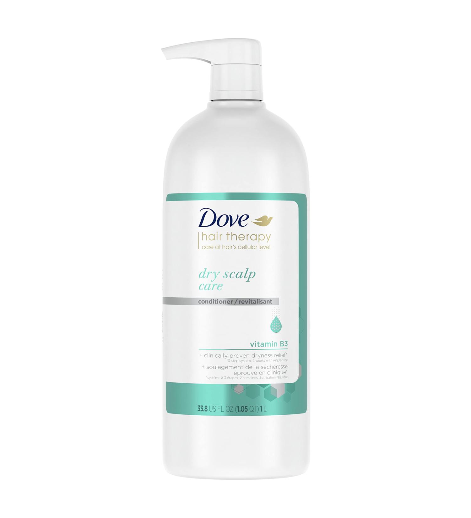 Dove Dry Scalp Care Conditioner - Soothe & Nourish with Vitamin B3 33.8 fl oz - Buy Online on GoSupps.com