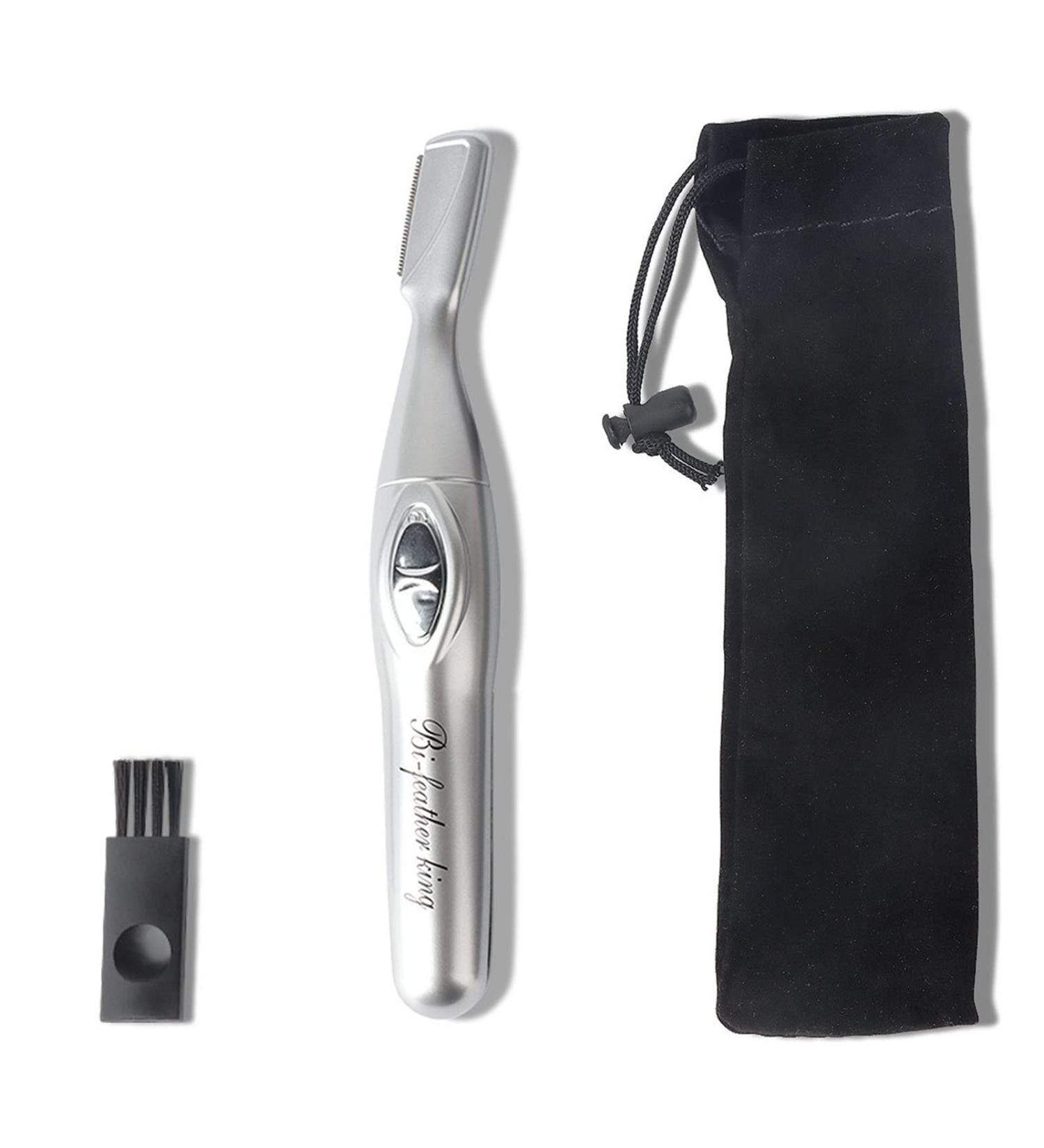 Premium Face Razors for Women - Electric Eyebrow Trimmer & Eyebrow Razors with Brush & Storage Bag - International Shipping Available - Buy Online on GoSupps.com