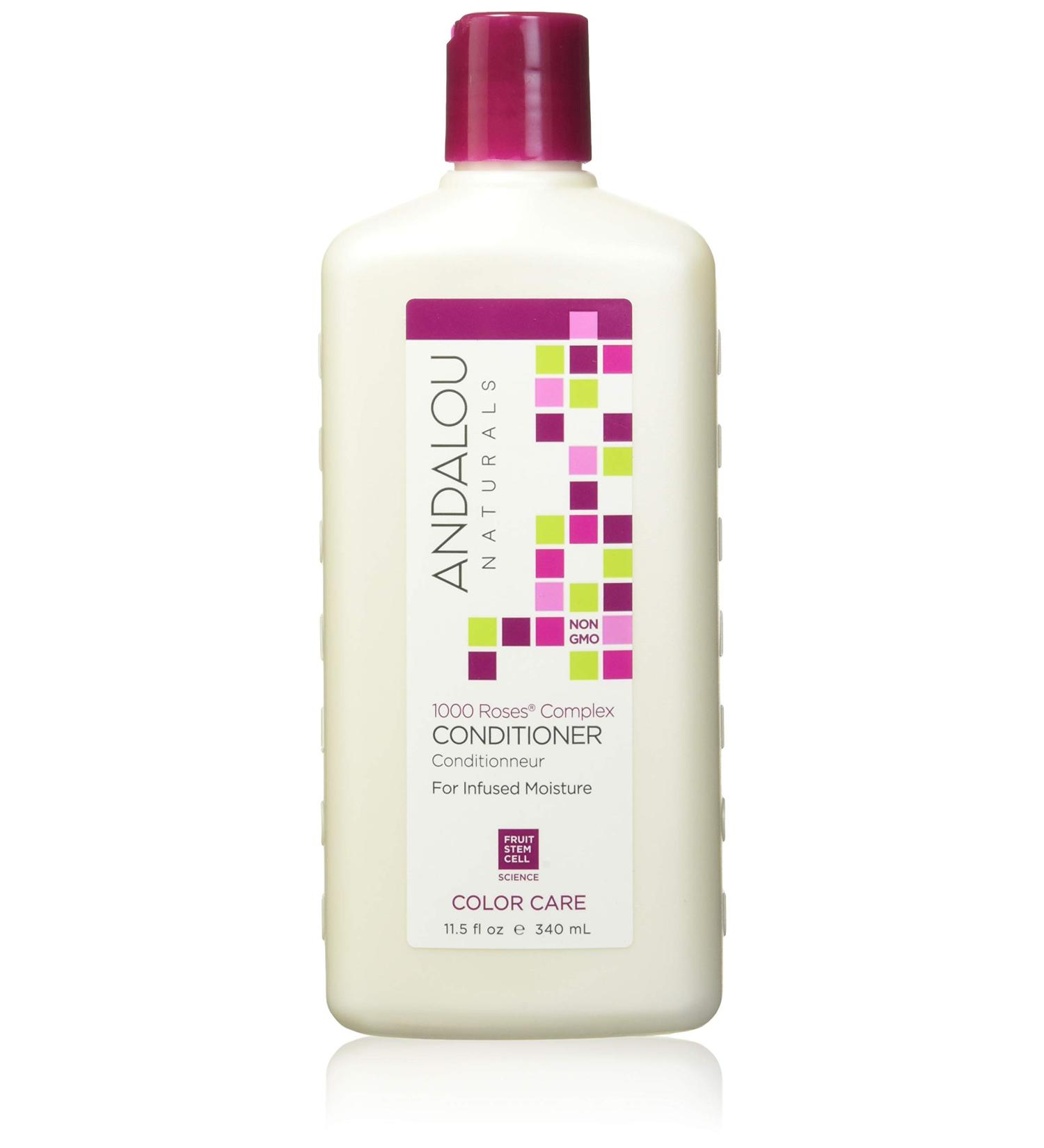 Andalou Naturals 1000 Roses Conditioner | 11.5 oz | Hydrating & Soothing Formula - Buy Online on GoSupps.com