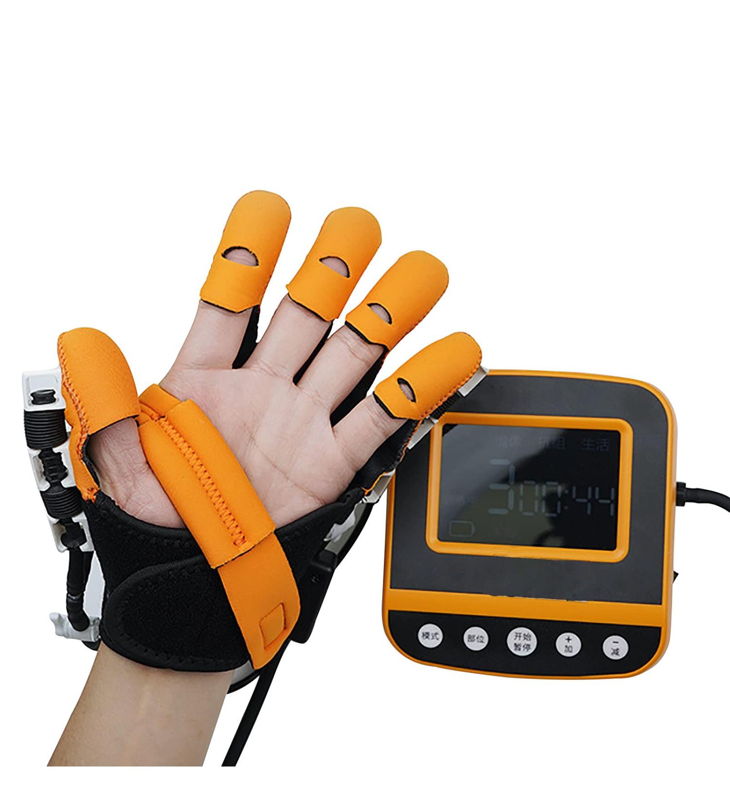 ZZBB Rehabilitation Robot Finger Orthoses Tuning Fork Finger Flexion and Extension Exercise Exercise Five Fingers Left-hand Medium - Buy Online on GoSupps.com