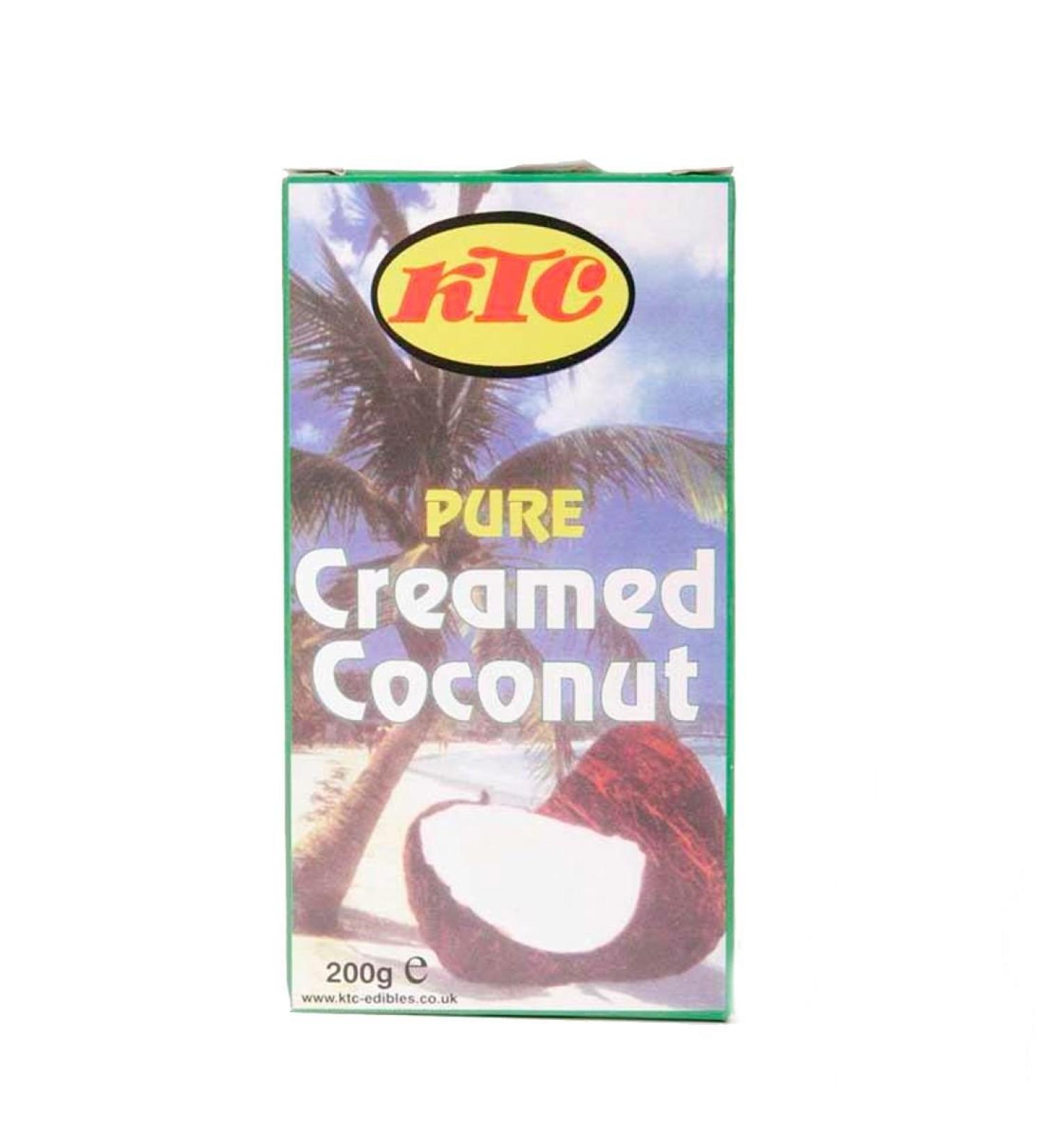 Ktc | Creamed Coconut | 4 x 200g