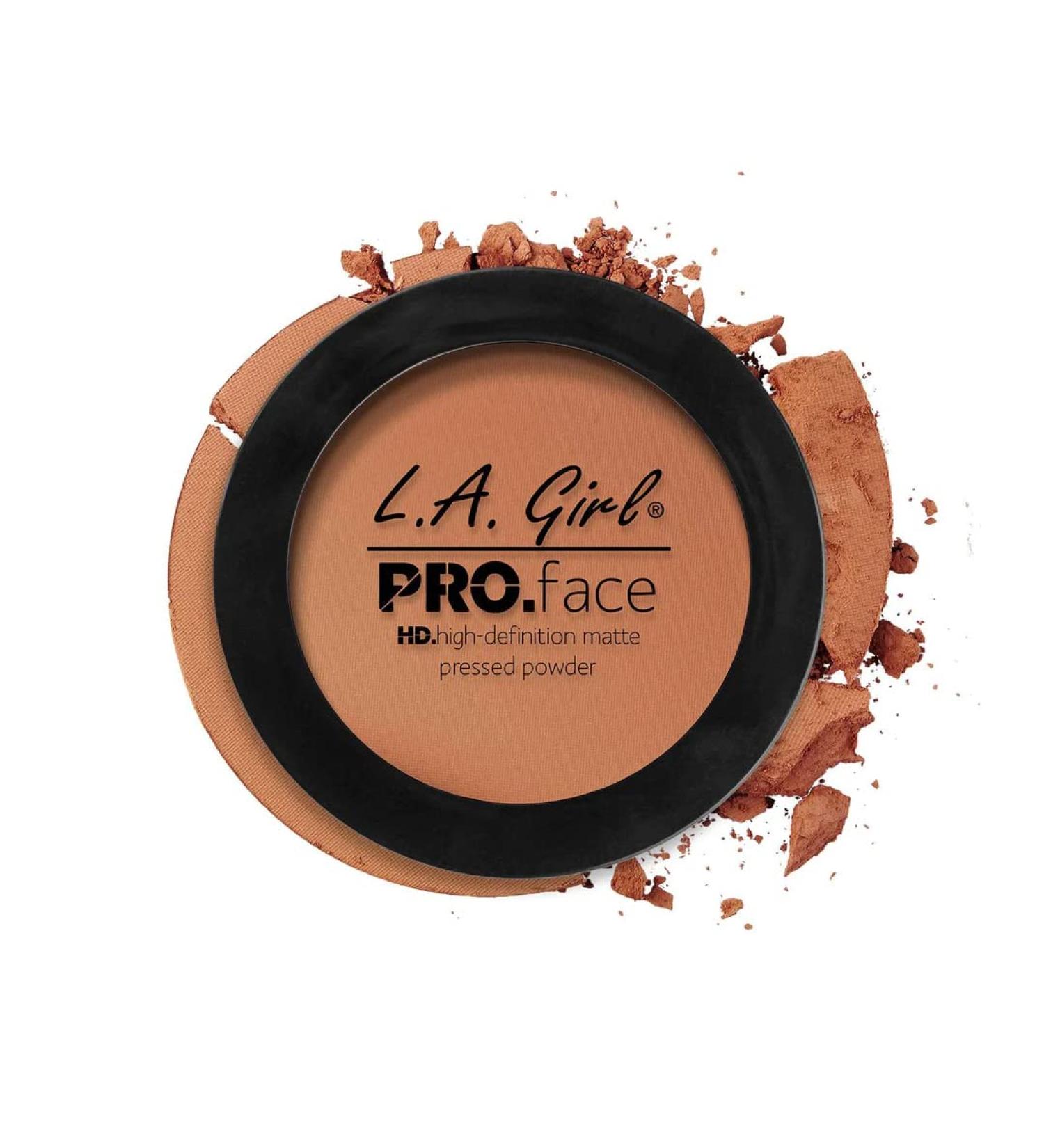 Buy LA GIRL PRO Face Powder GPP614 Chestnut + Free Nail Polish | International Shipping Available - Buy Online on GoSupps.com