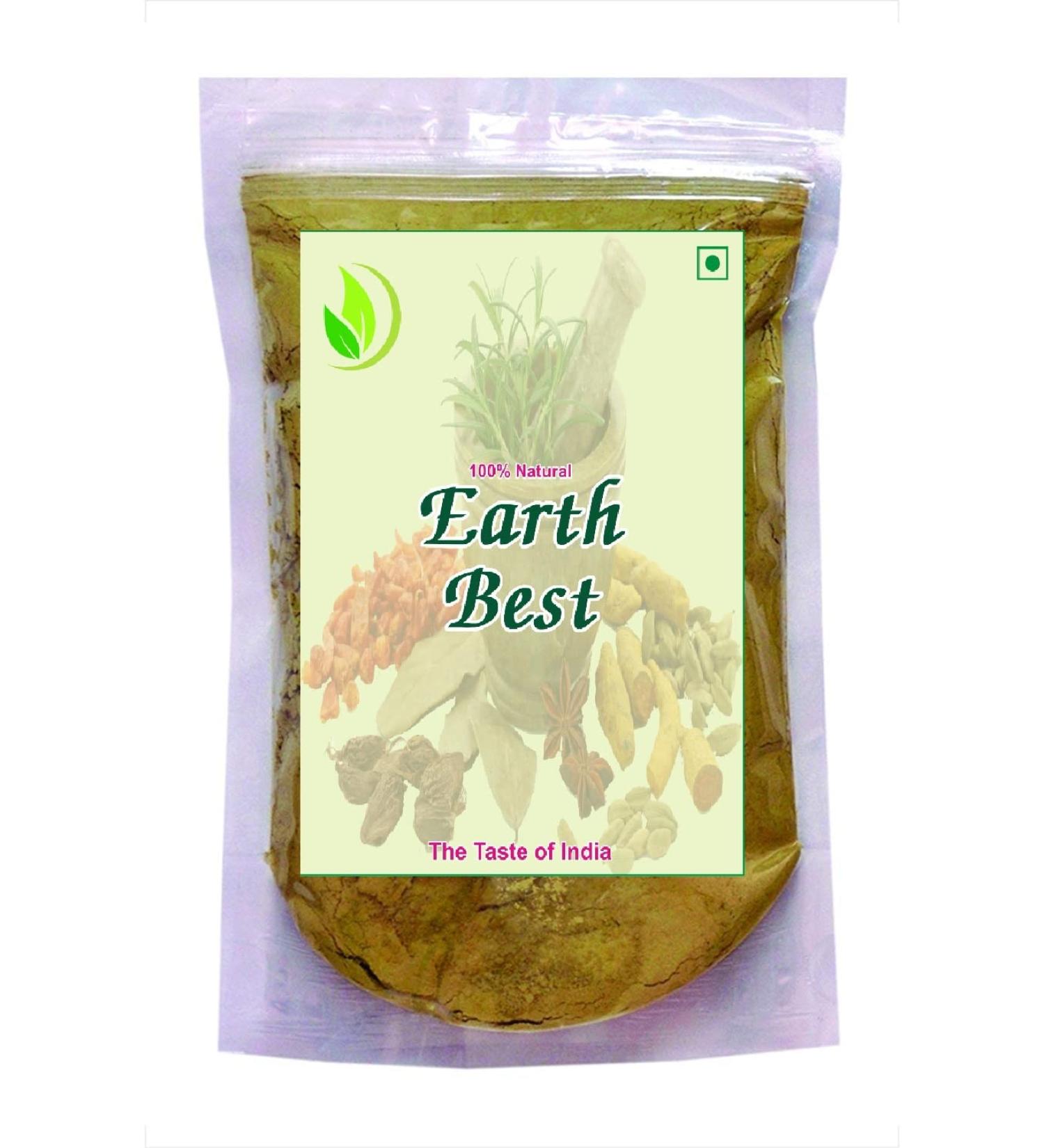 Earth Best Natural Henna Powder For Hair | 100% Pure & Herbal Mehendi/Heena Leaves Powder Natural Hair Colorant Multicolor 100 g
