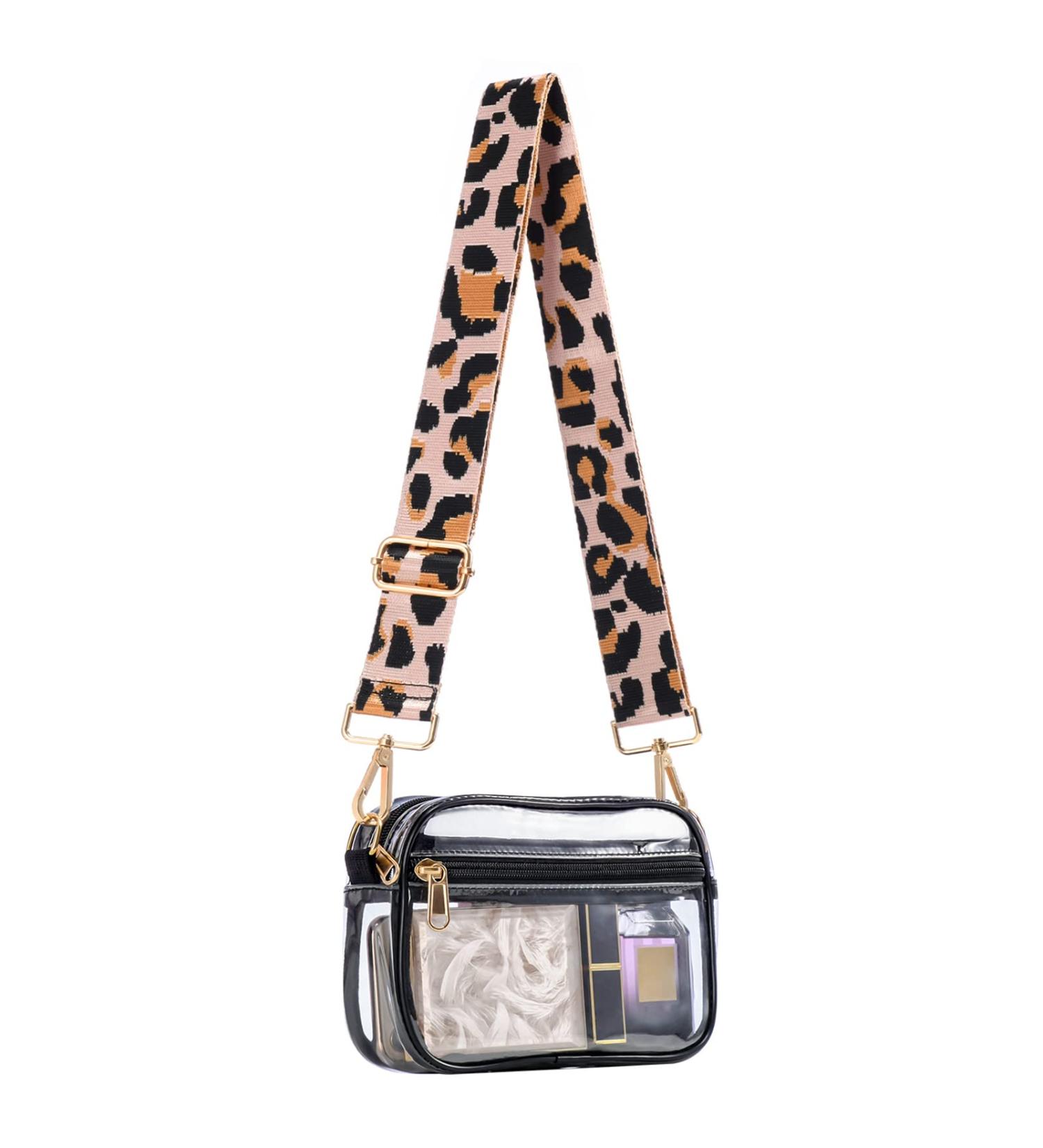 HULISEN Clear Crossbody Bag - Stadium Approved Transparent Purse for Women & Men - Buy Online on GoSupps.com