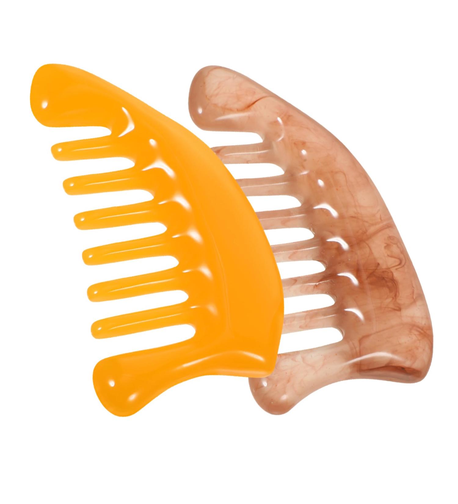 TOVINANNA 2 POUT Massage Comb & Gua Sha - Premium Scalp Massager for Relaxation & Head Care - Buy Online on GoSupps.com