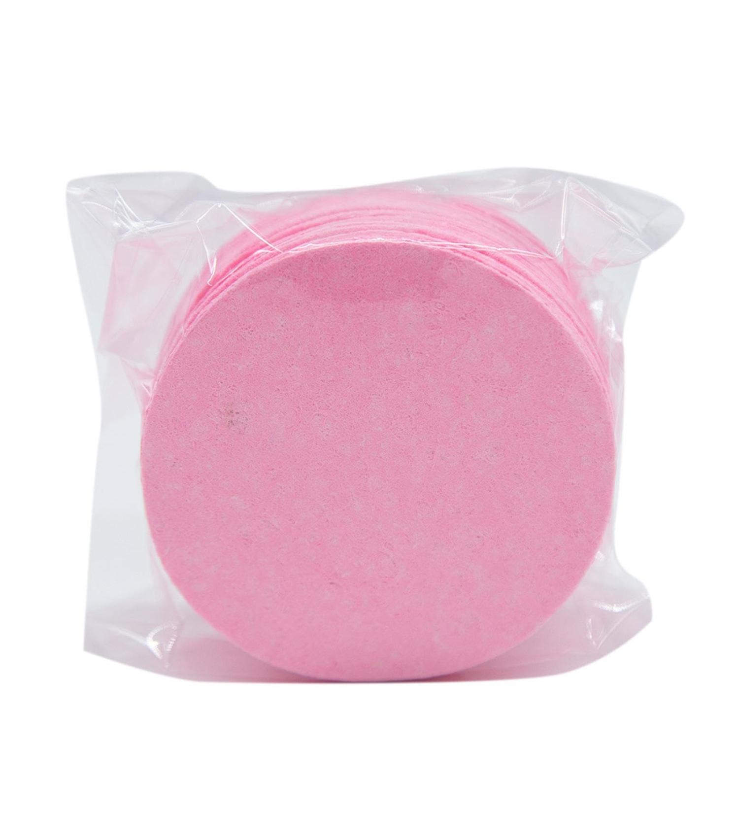 Wpsagek Compressed Face Sponge Wood Pulp Cotton Face Cleansing Sponge Cosmetic Spa Sponges Cellulose Facial Sponges for Fase Washing Makeup Removal 50 Tablets - Buy Online on GoSupps.com