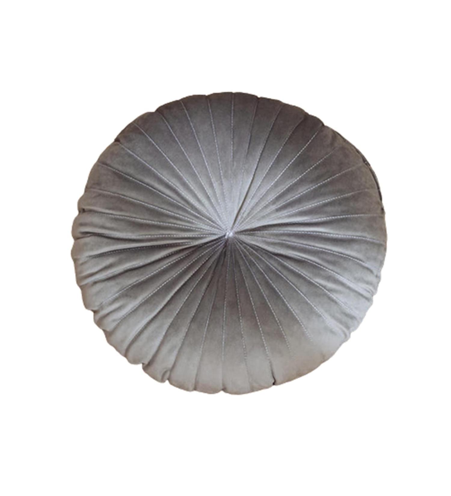 Wheelchair Soft Seat Cushion Velvet Pillow Travel Cushion Sofa Cushion Tatami Round Pumpkin Wheelchair Office Cushion Velvet Bay Window Handmade Core Pillow - Buy Online on GoSupps.com