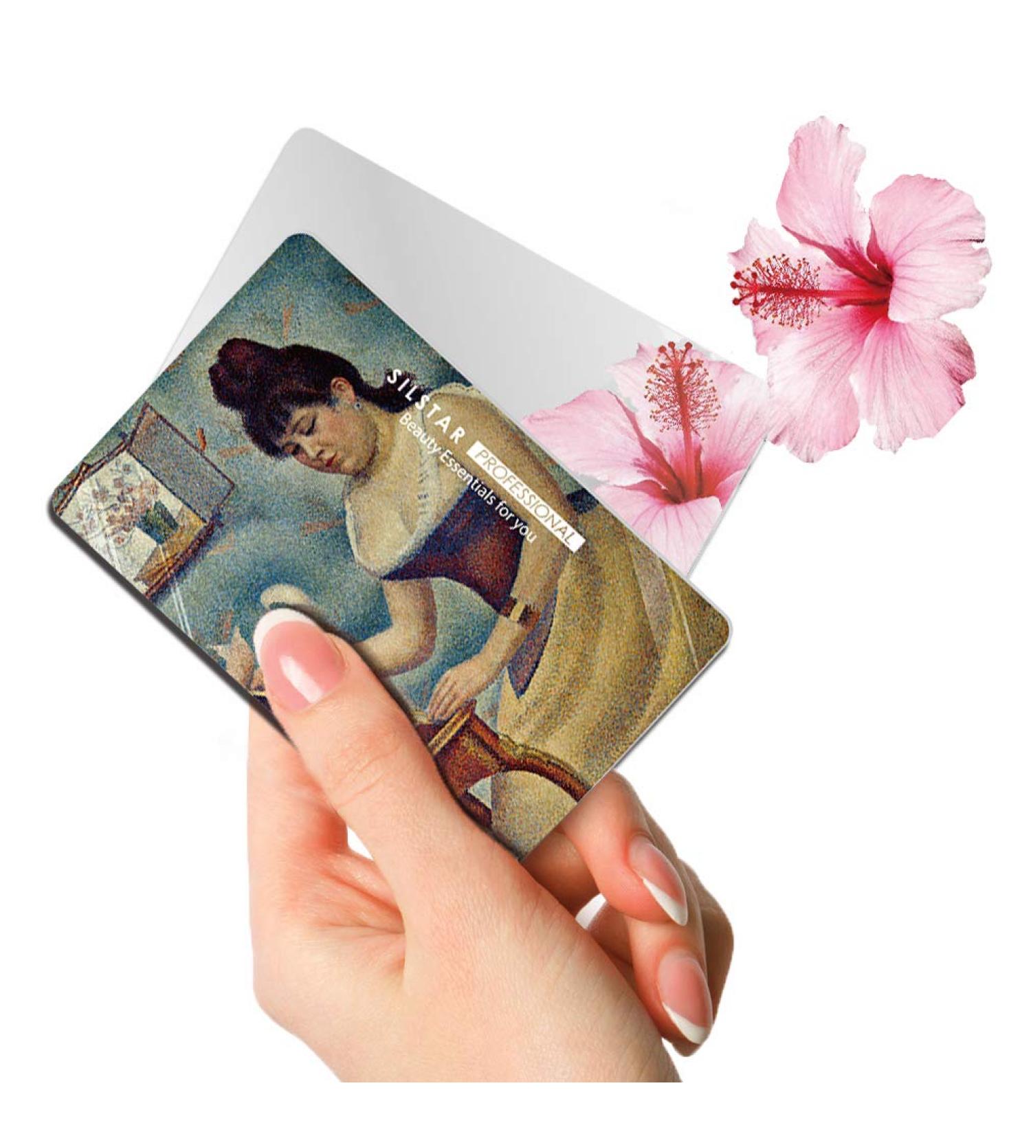 Georges Seurat Young Woman Compact Card Mirror - Unbreakable Acrylic Vanity Mirror - Buy Online on GoSupps.com