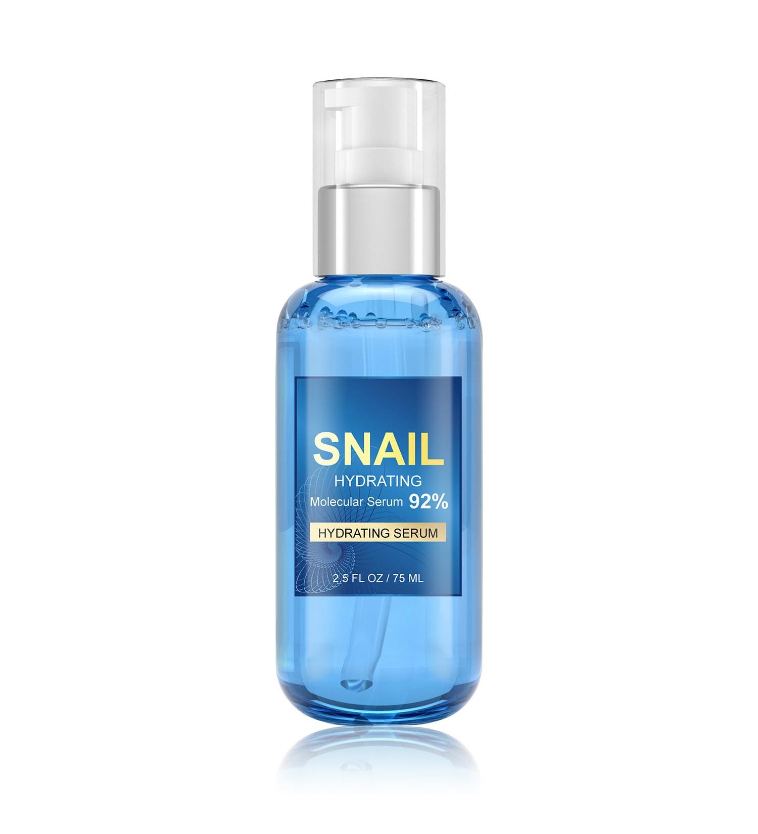 Buy Soothing Snail Serum 75ml - Anti-Aging Repair Booster with 92% Snail Filtrate & Hyaluronic Acid - Best Facial Skin Care for Women - Buy Online on GoSupps.com