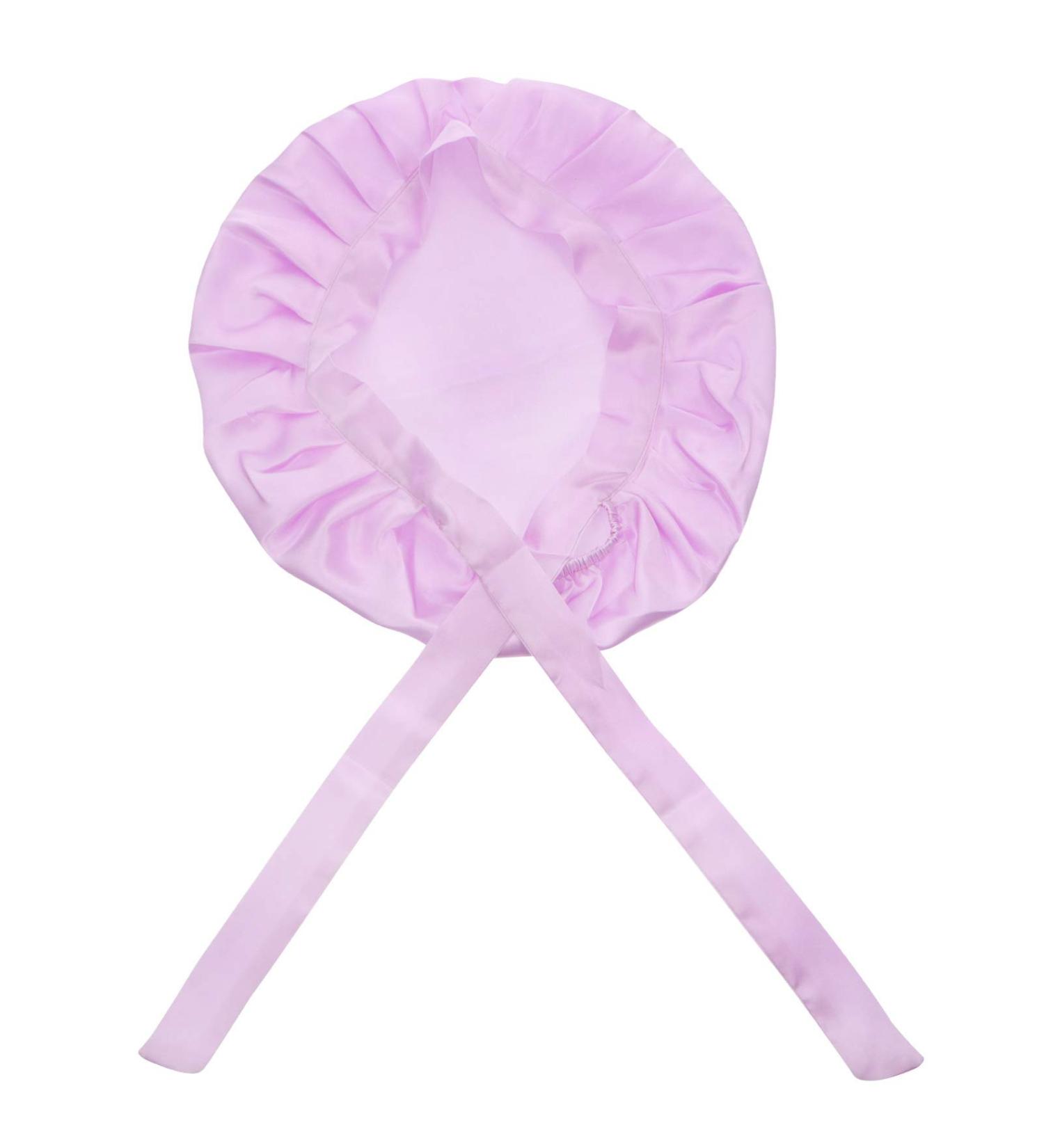 HEALLILY Women s Adjustable Satin Sleep Cap Lavender Hair Care Bonnet for Girls & Women - Buy Online on GoSupps.com
