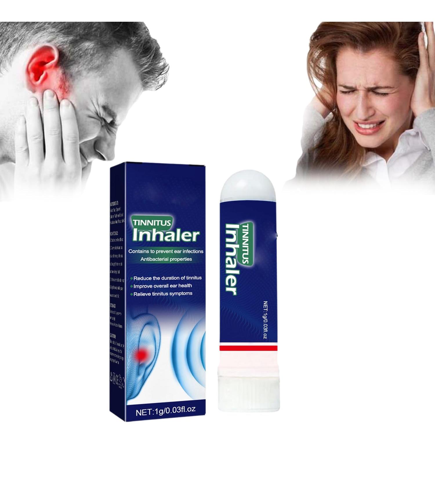 Techsilen Tinnitus Inhalator - Effective Tinnitus Relief & Ear Breaks - 1 PCS (0.01 ml) - International Shipping Available - Buy Online on GoSupps.com