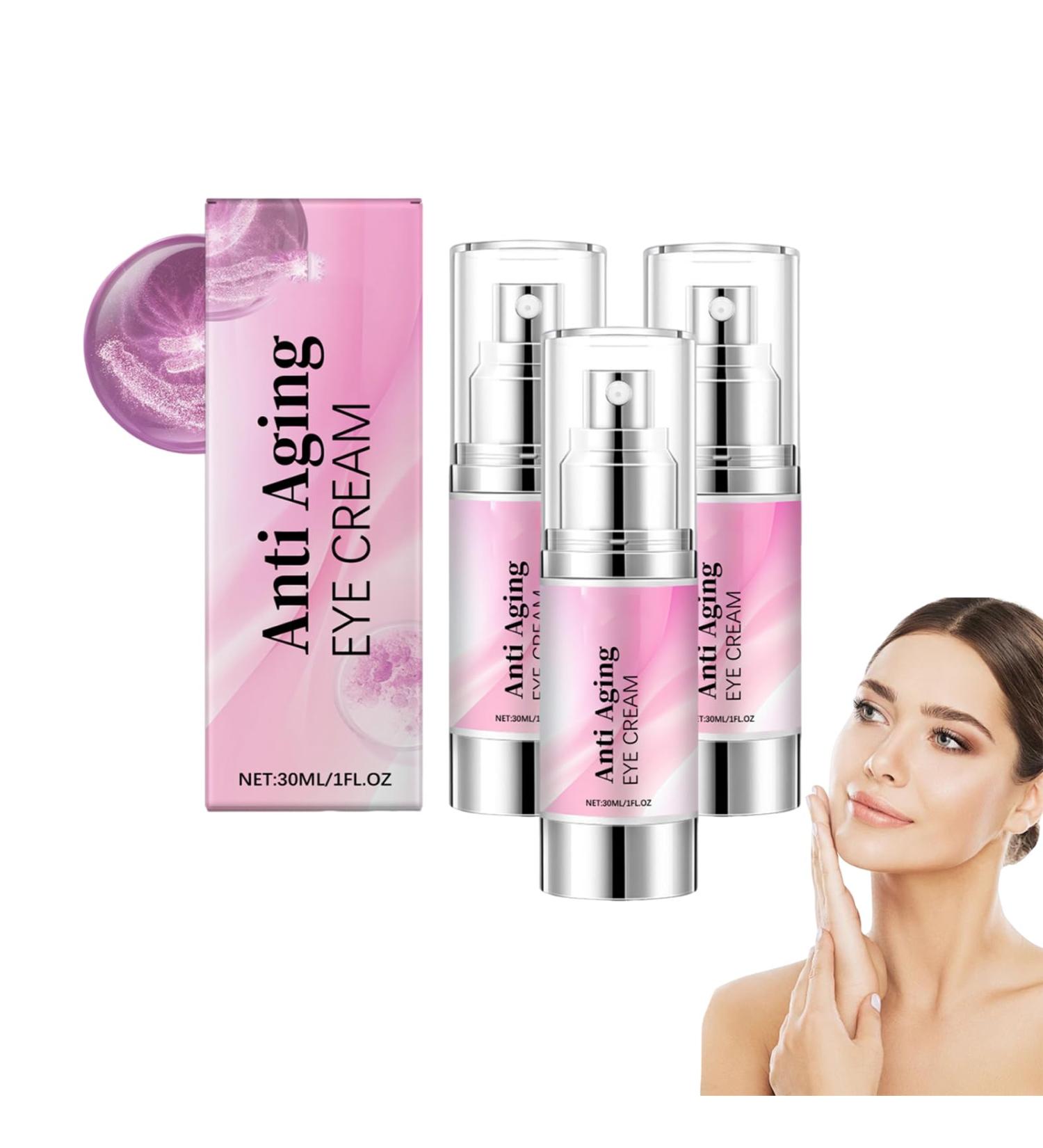 VKaoess Advanced Peptides Eye Cream for Dark Circles and Puffiness AntiAging Eye Cream for Men and Women Eye Repair Cream and Dark Circles Under Eye Treatment 30ml 3 Bottles - Buy Online on GoSupps.com