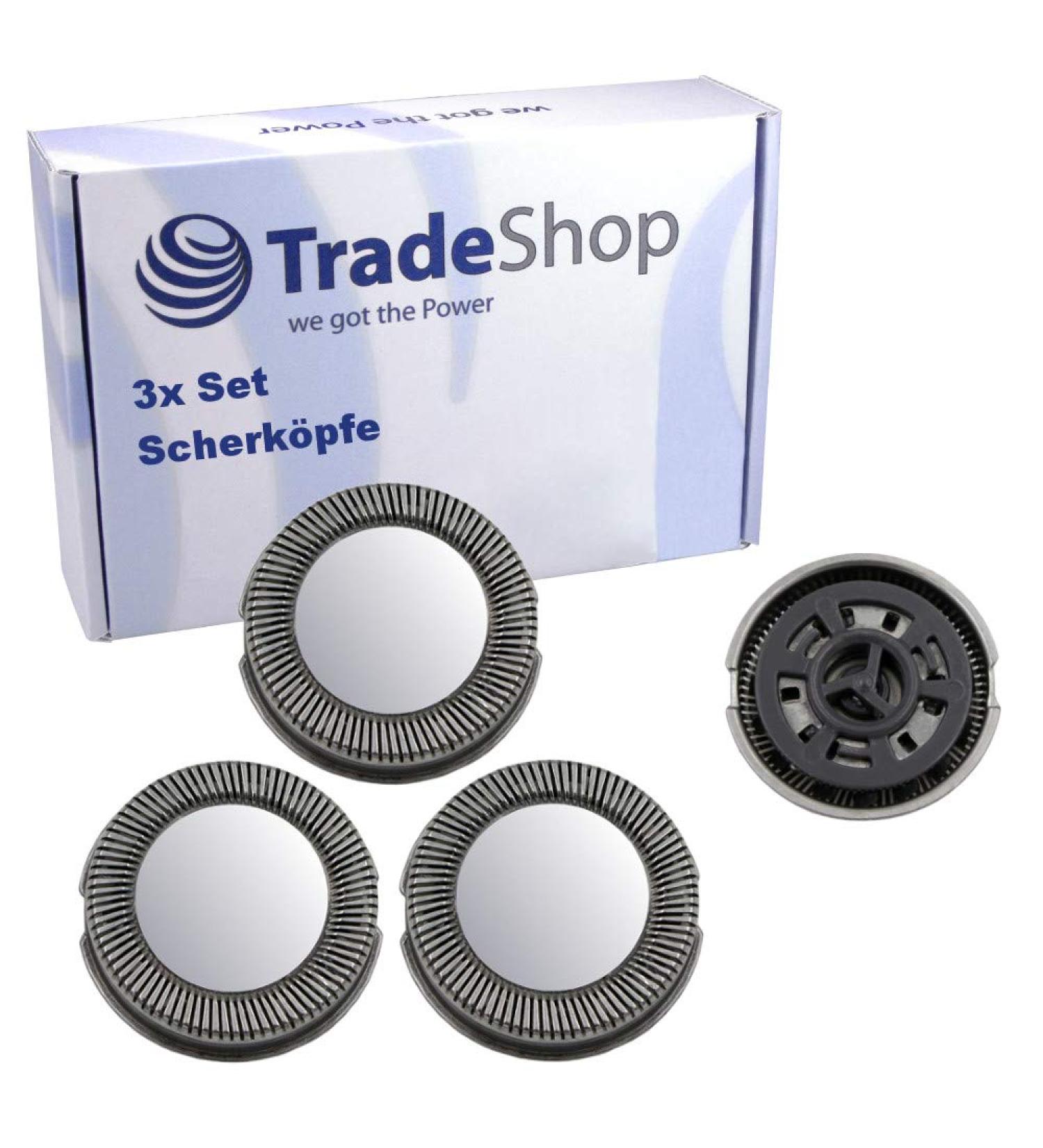 TradeShop 3 x Set of Shaving Head Blades Razors Compatible with Philips HQ7405 HQ7415 HQ7615 HQ7616 HQ7815 HQ7816 HQ7817 HQ7820 HQ7821 HQ7825 HQ7830 HQ7845 - Buy Online on GoSupps.com
