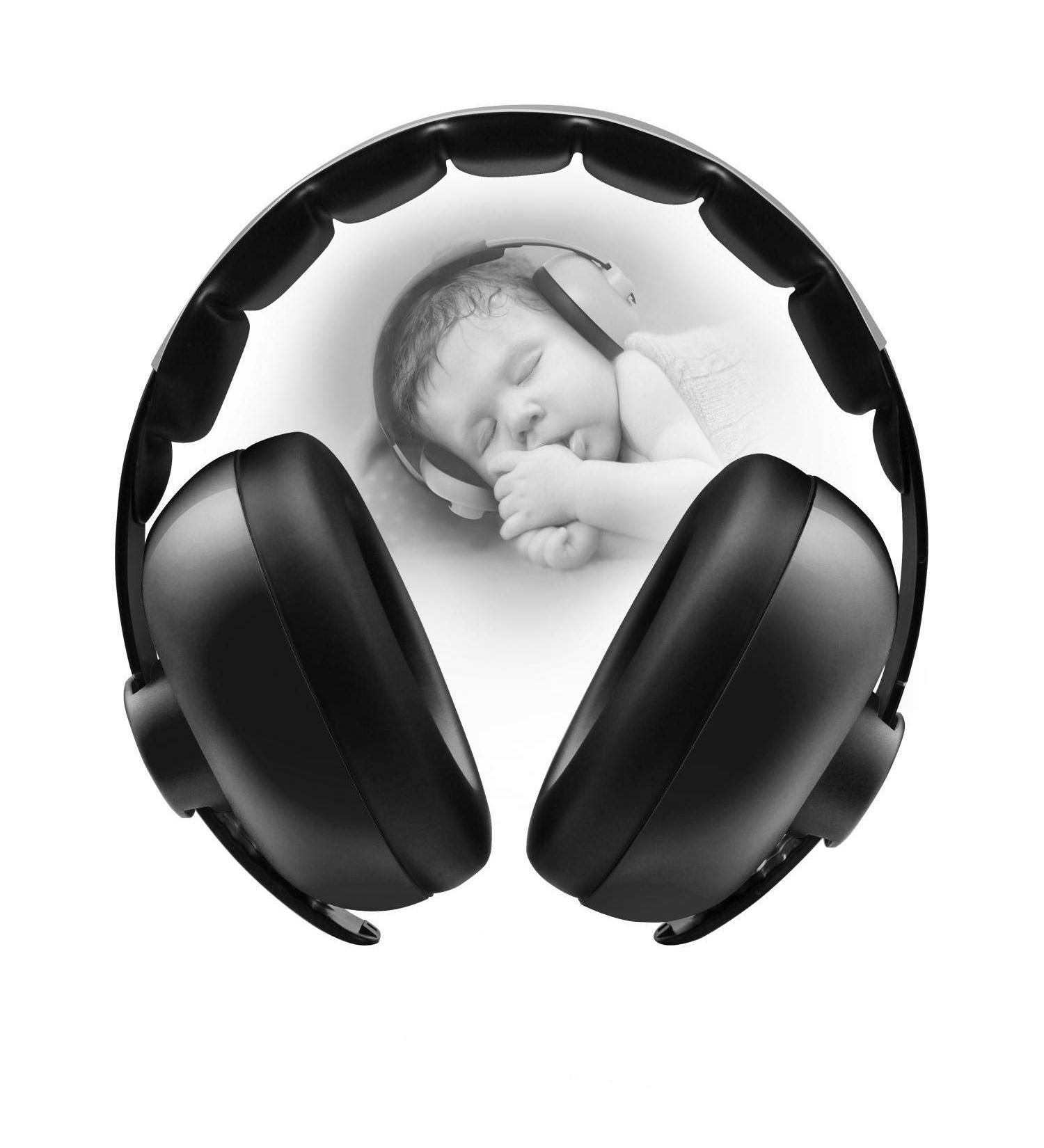 BBTKCARE Baby Hearing Protection Headphones | Noise Cancelling for Babies 3 Months to 2 Years - Black - Buy Online on GoSupps.com