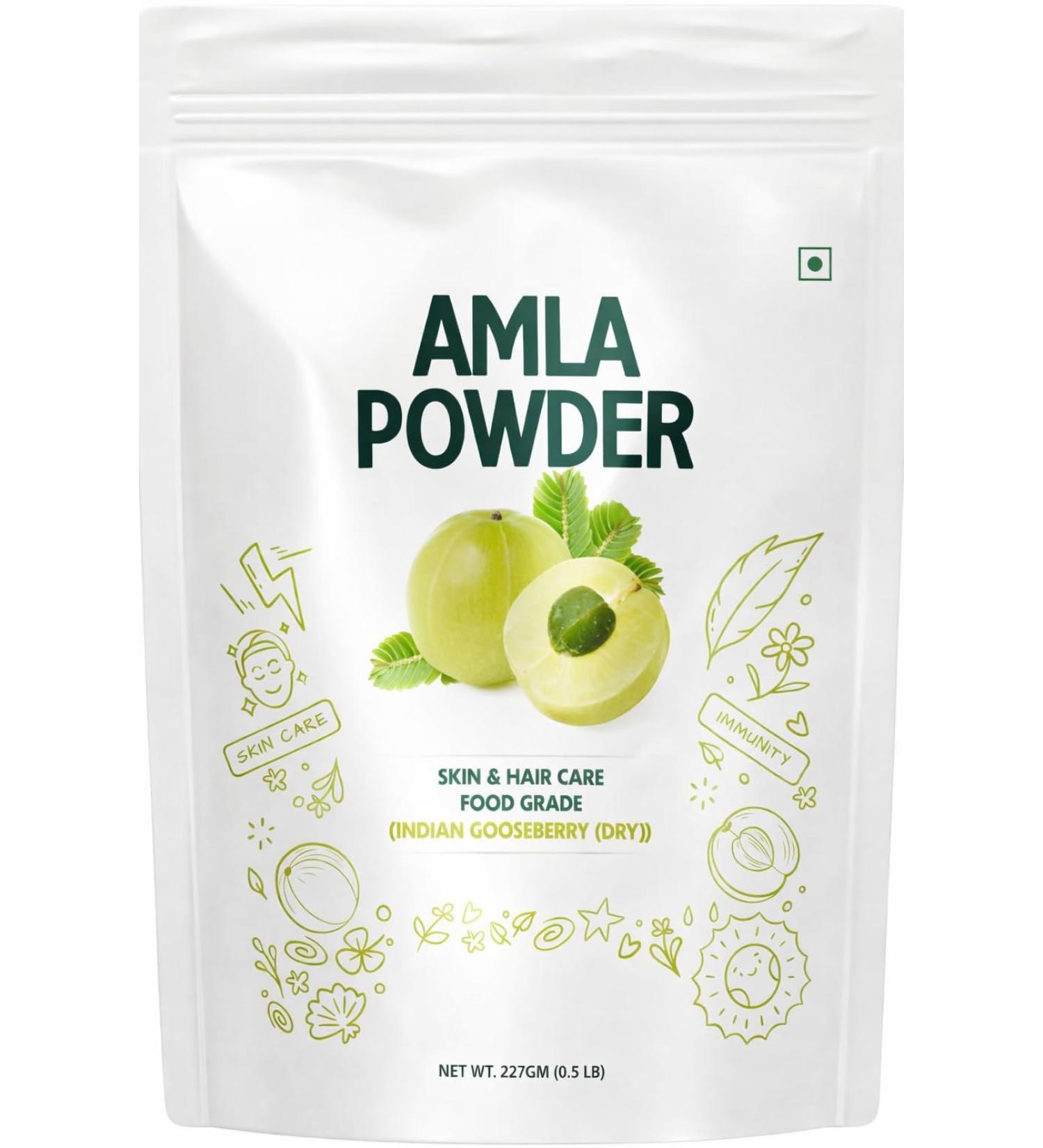 Aamla P0wder Indian Gooseberry | Suitable for Skin Hair Care 227 g