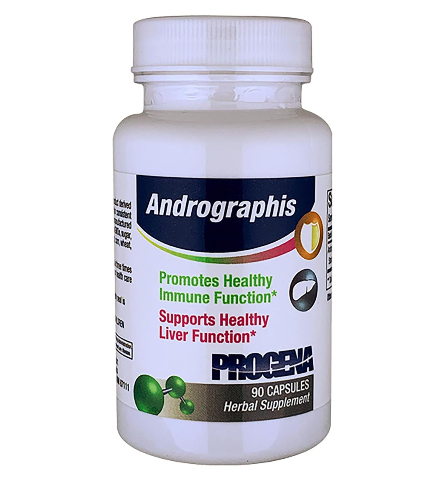 PROGENA - Andrographis Immune Support - 200mg (90 Capsules) - Buy Online on GoSupps.com