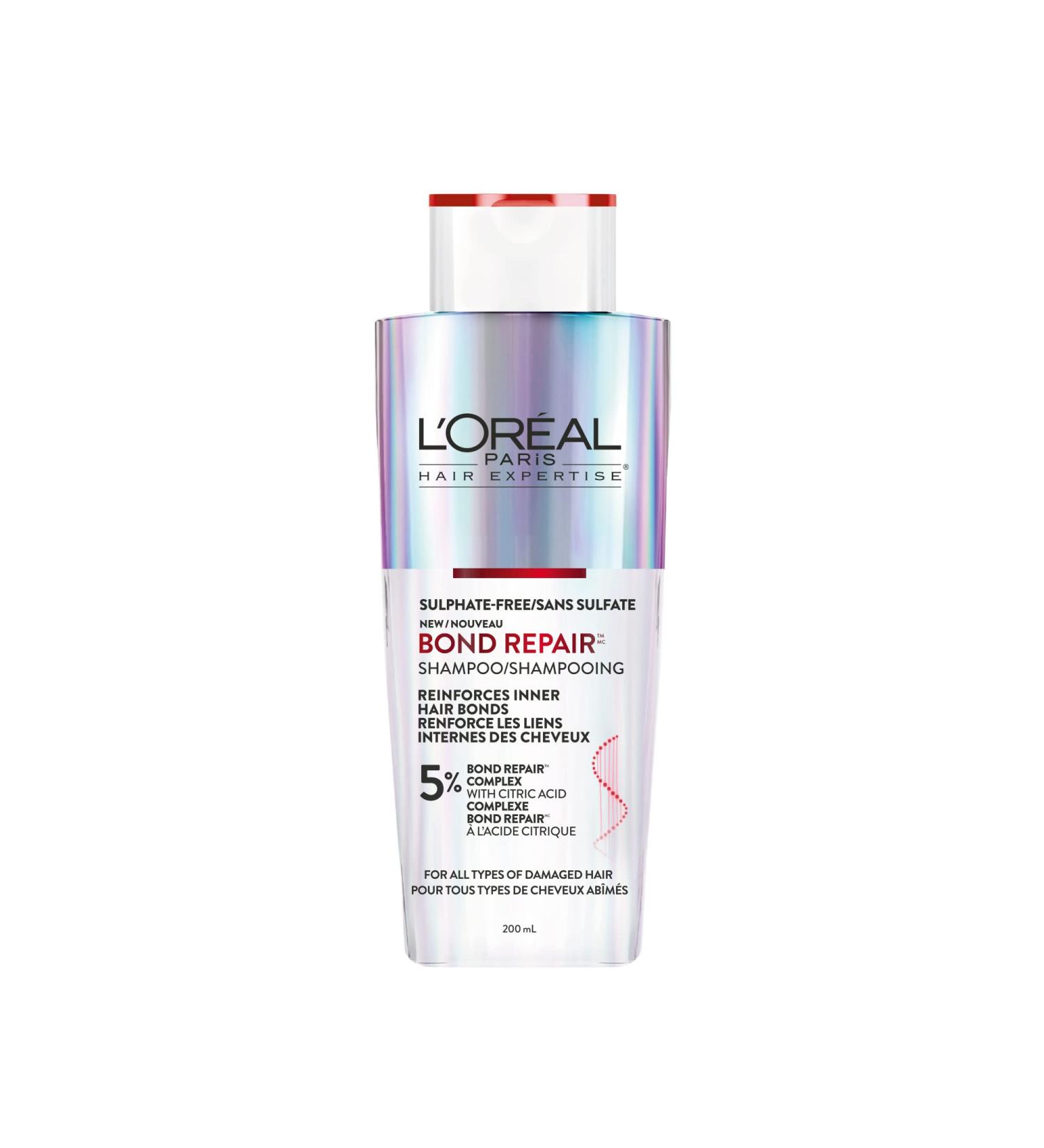 L'Or al Paris Hair Expertise Bond Repair Sulphate-Free Shampoo 200ml - Buy Online on GoSupps.com