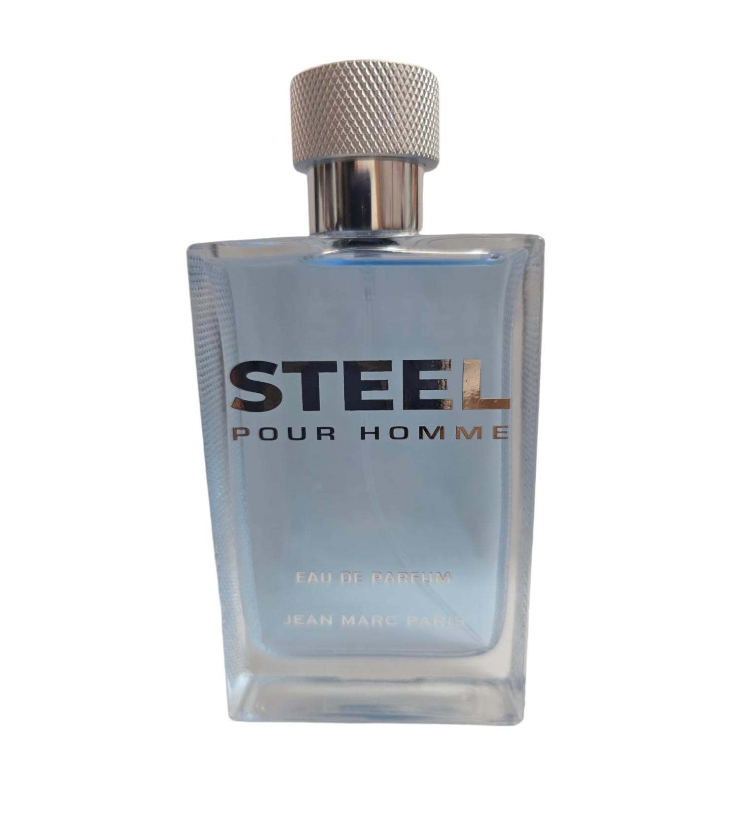 JMP Men's Steel Pour Homme Eau De Parfum 3.4 fL Oz Unboxed