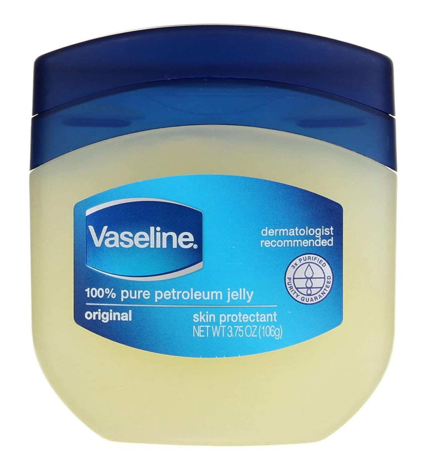 Vaseline 100% Pure Petroleum Jelly Skin Protectant - 3.75 oz Pack of 10 | Moisturize & Protect Skin | International Shipping Available - Buy Online on GoSupps.com