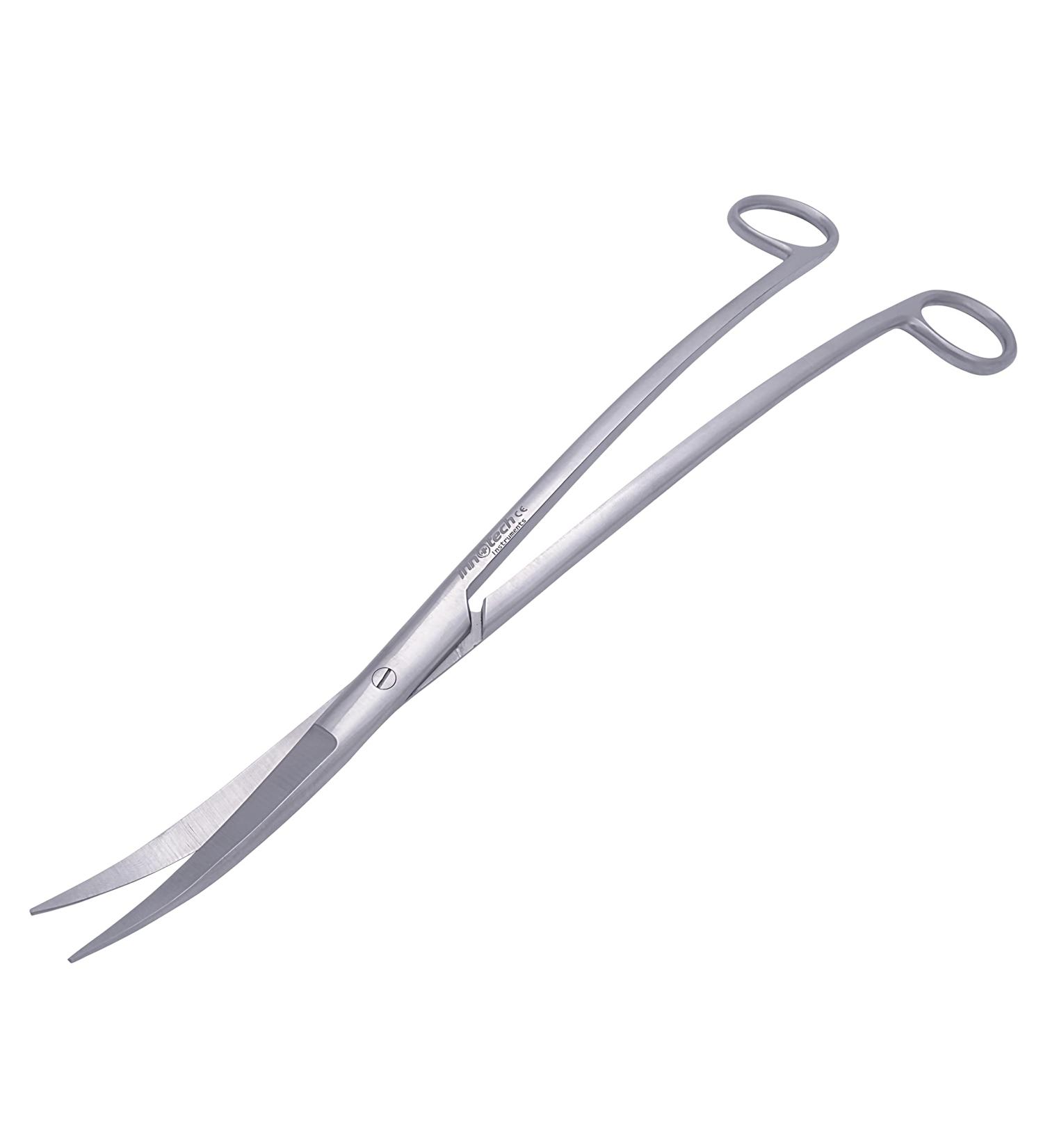Innotech Aquarium Scissors - 30 CM Silver Wave Scissors for Aquatic Plants | Premium Aquarium Cleaning Tools - Buy Online on GoSupps.com