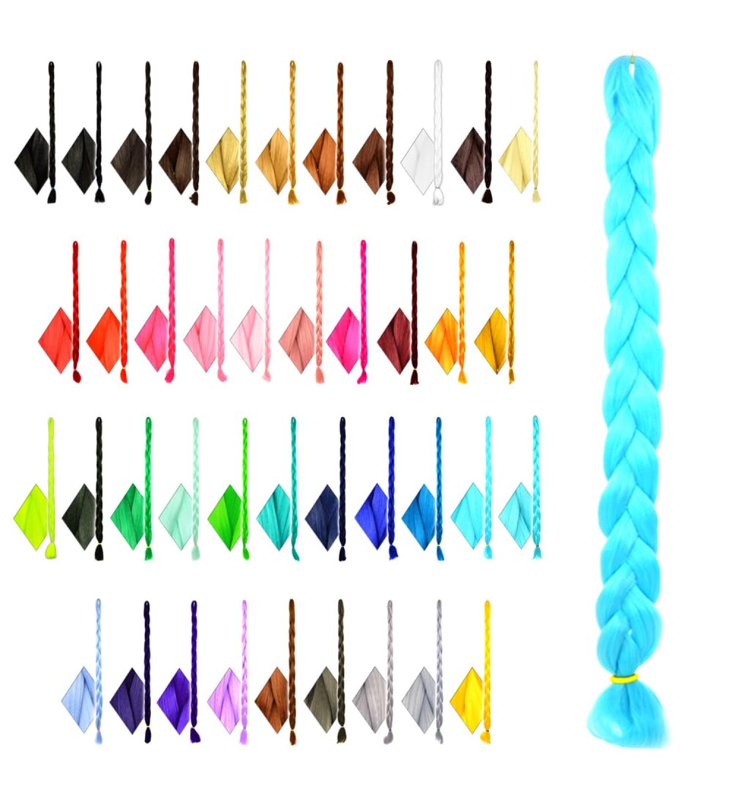 Premium 2m Mybraids - Light Blue Braid Hair for Rasta Braids Dreads Crochet Twists & Box Braids - Art Hair Extensions - Buy Online on GoSupps.com