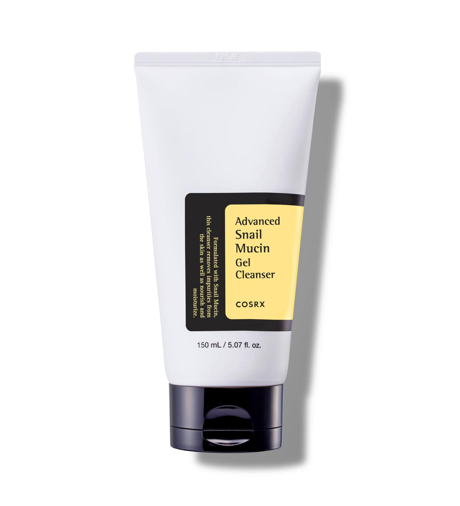 COSRX Snail Mucin Gel Cleanser 5 fl.oz | Korean Skin Care with Snail Secretion Filtrate - Buy Online on GoSupps.com