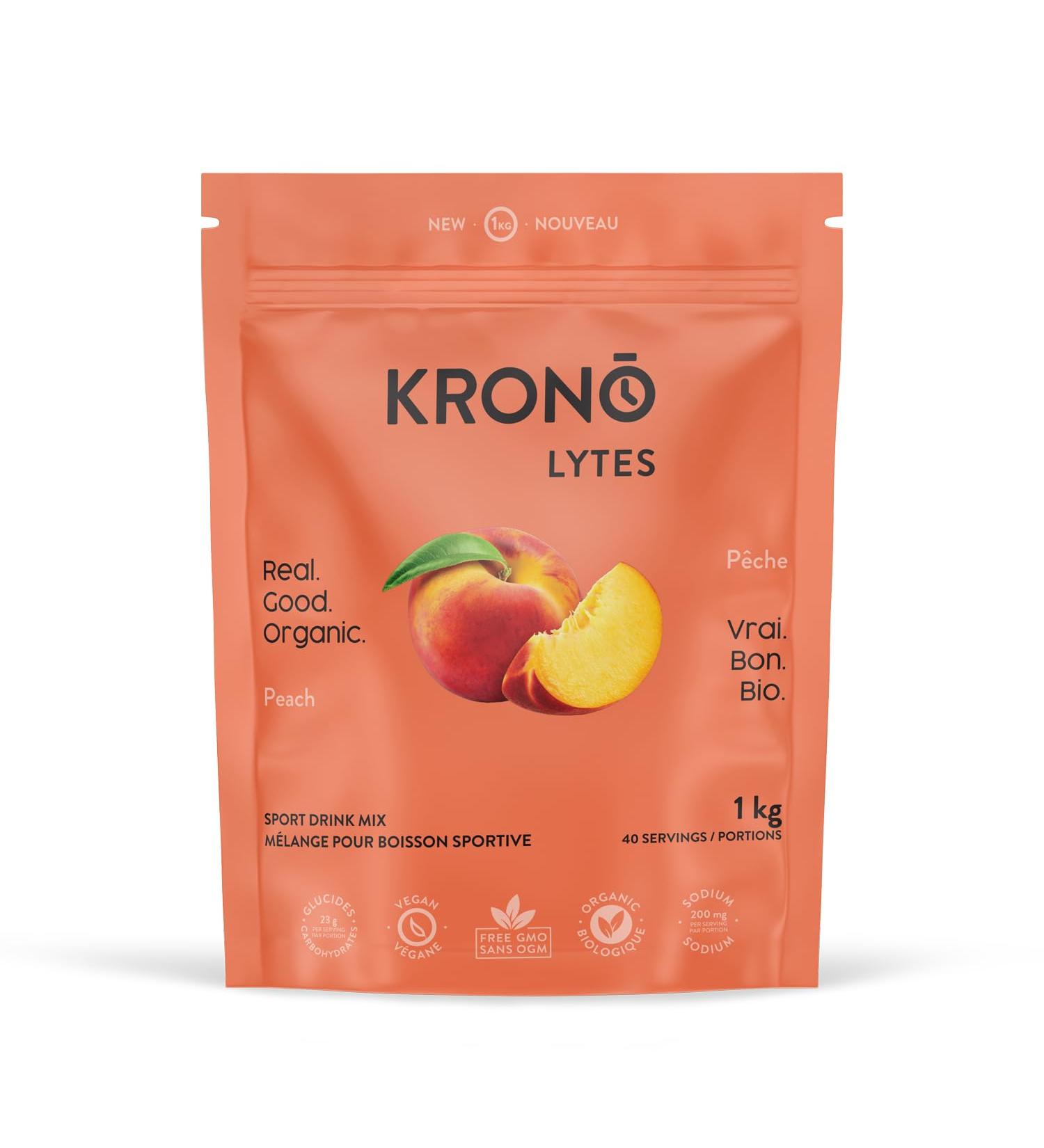 Krono Nutrition Sport Hydration drink mix Energy & Electrolytes powder for Sports Performance - Vegan Gluten Free Organic 40 servings (40 servings (1kg) Peach) Peach 1 kg (Pack of 1) - Buy Online on GoSupps.com