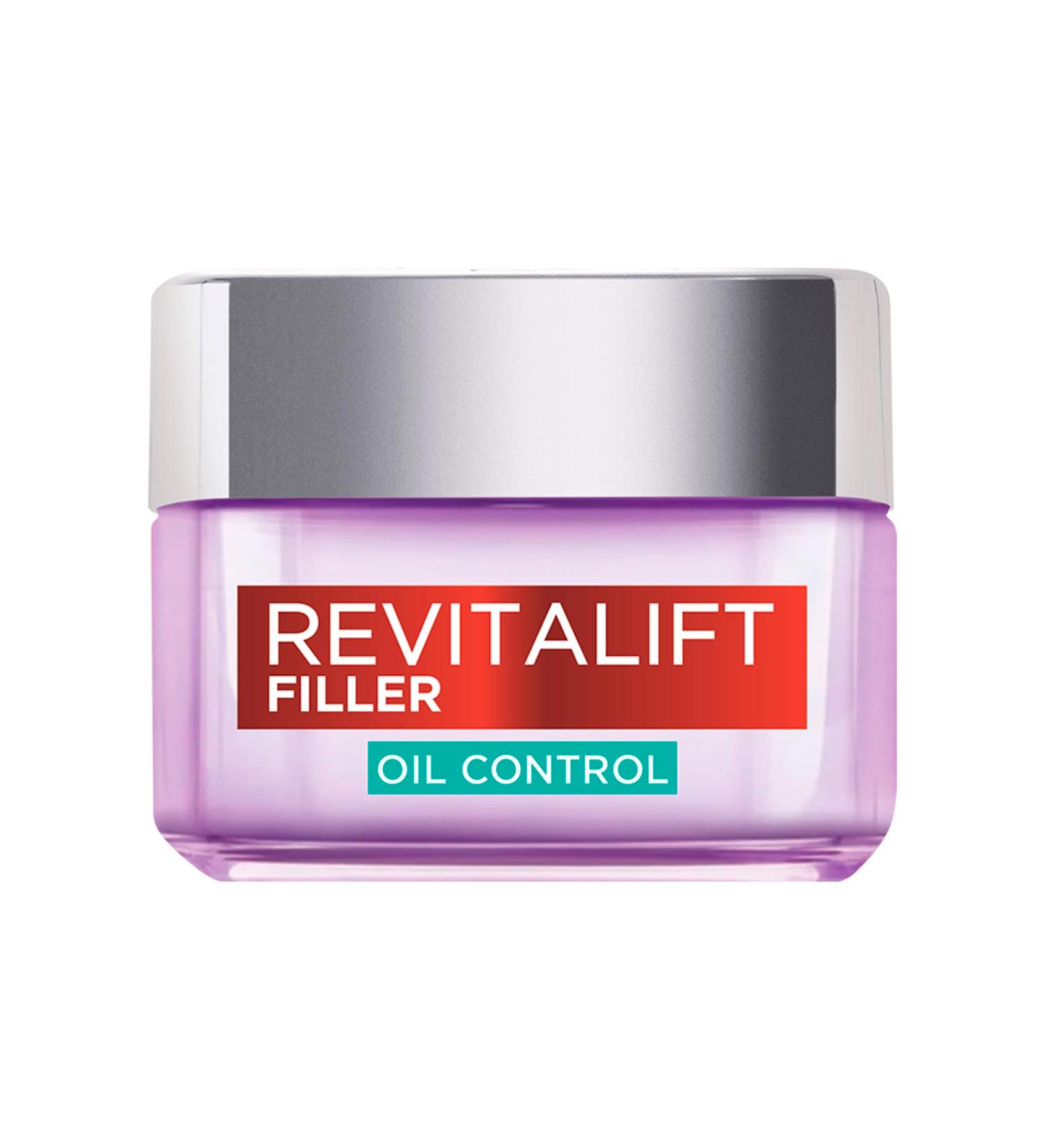  L'Oreal Paris L'Or al Paris Oil Control Anti-Dusk Cream for combination and oily skin 8-hour sebum control less shiny and plumped skin with hyaluronic acid and salicylic acid Revitalift - Buy Online on GoSupps.com