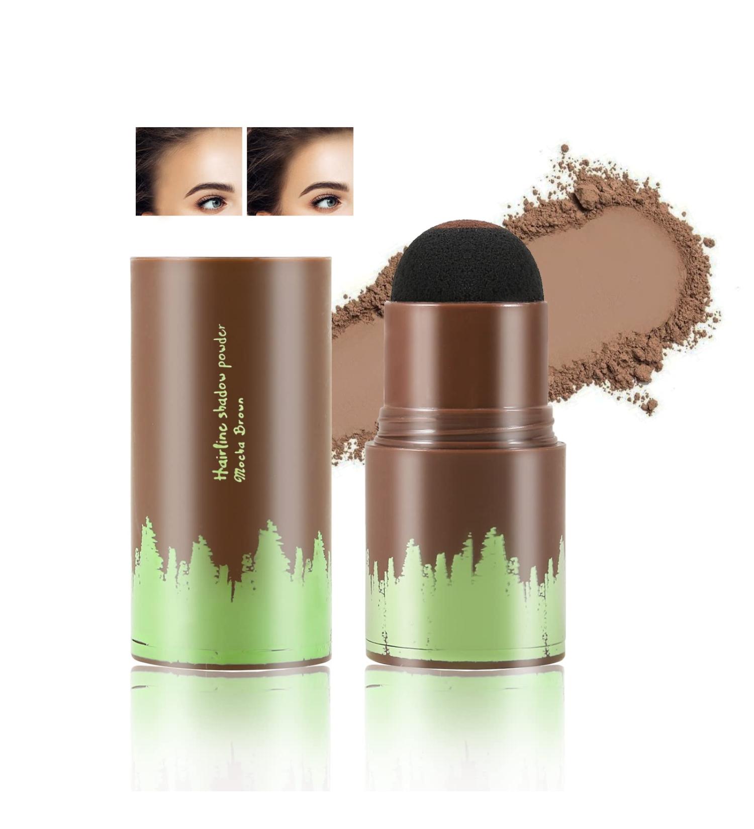 Boobeen Hairline Powder Stick - Root Touch Up for Thinning Hair, Cover Greys Instantly - Multi Contour Concealer Powder in Brown - Buy Online on GoSupps.com