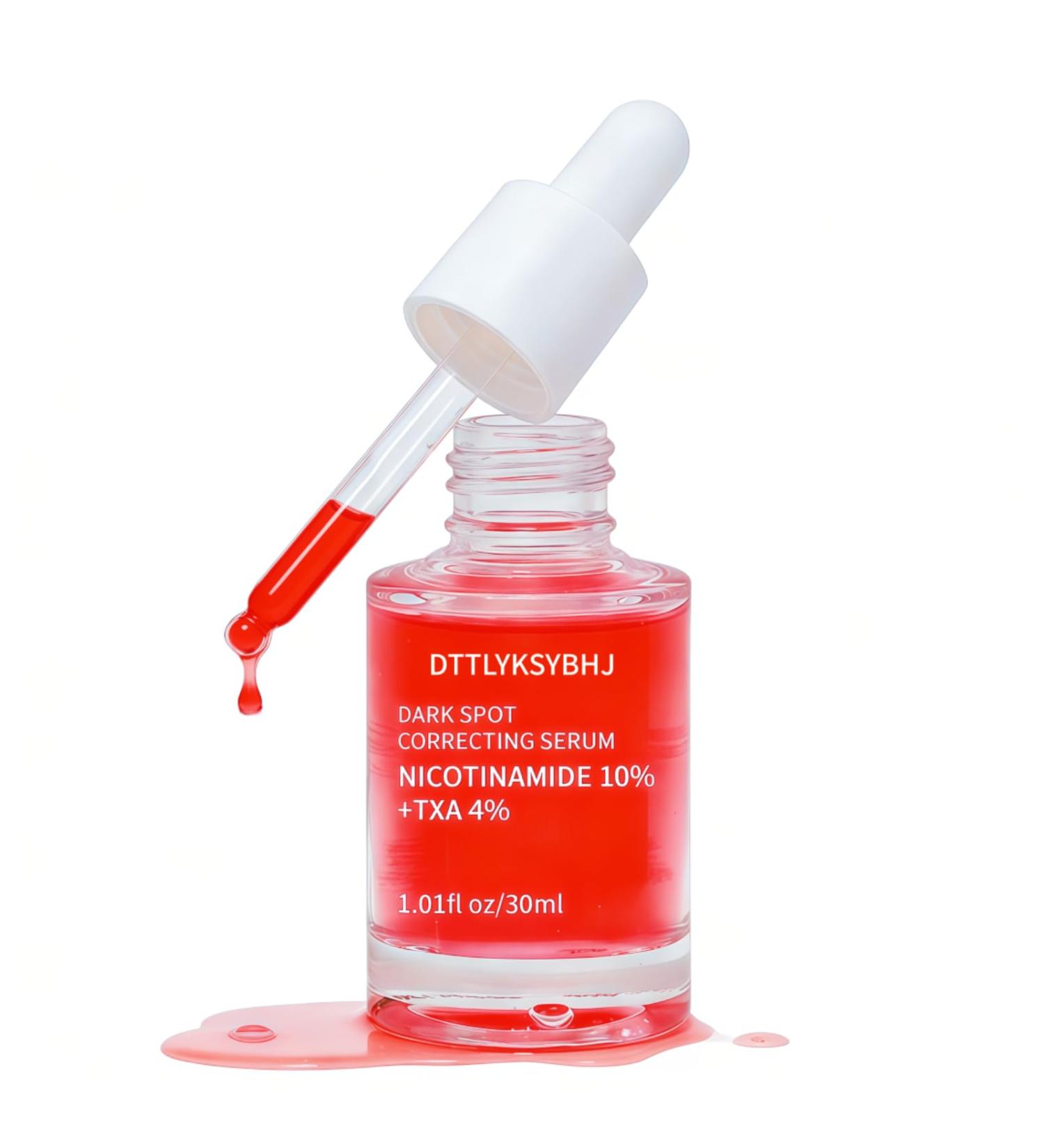 Niacinamide 10% TXA Serum - Brightening & Clarifying Facial Serum with Tranexamic Acid 4% Arbutin 2% Hyaluronic Acid - for Dark Spots Hyperpigmentation Melasma & Radiant Glass Skin - 30ml - Buy Online on GoSupps.com